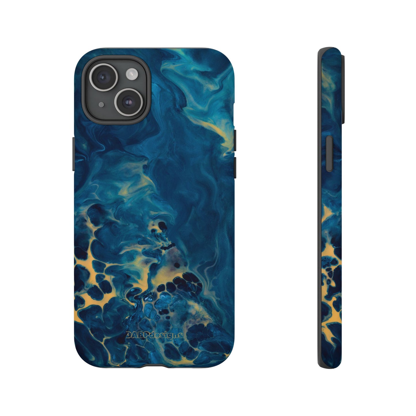 Tough Phone Case for iPhone, Samsung and Google Pixel - DABPdesigns Acrylic Abstract Design (v3)