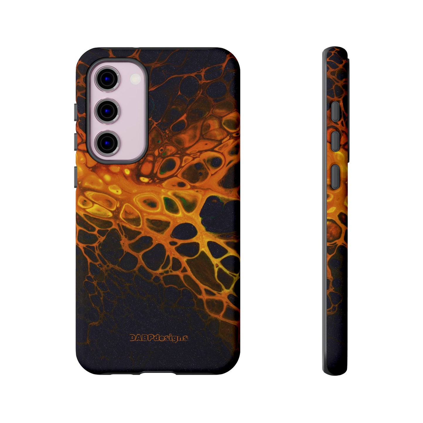 Tough Phone Case for iPhone, Samsung and Google Pixel - DABPdesigns Acrylic Abstract Design (v2)