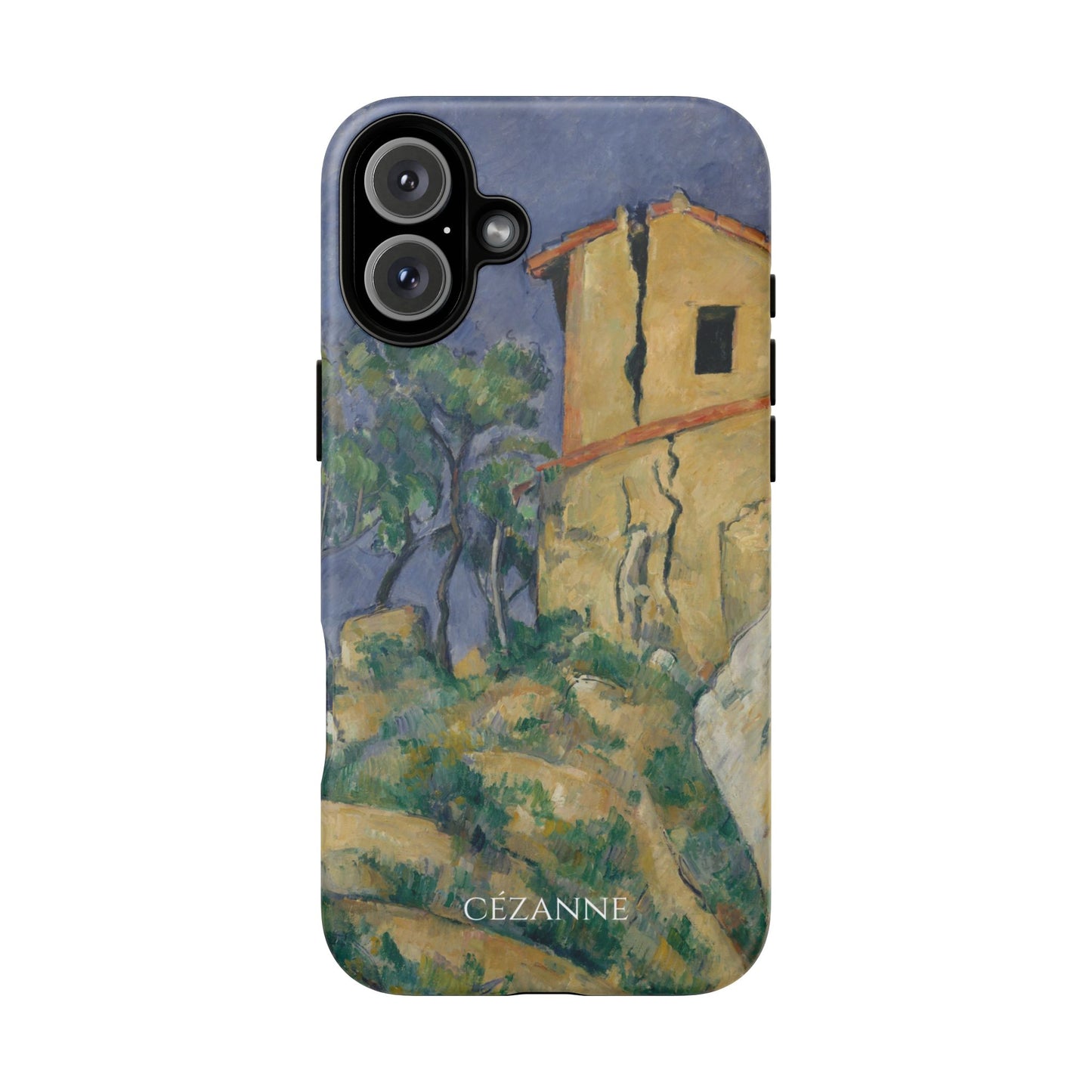Tough Phone Case for iPhone, Samsung and Google Pixel - Cézanne, House with the Cracked Walls (1892-94)