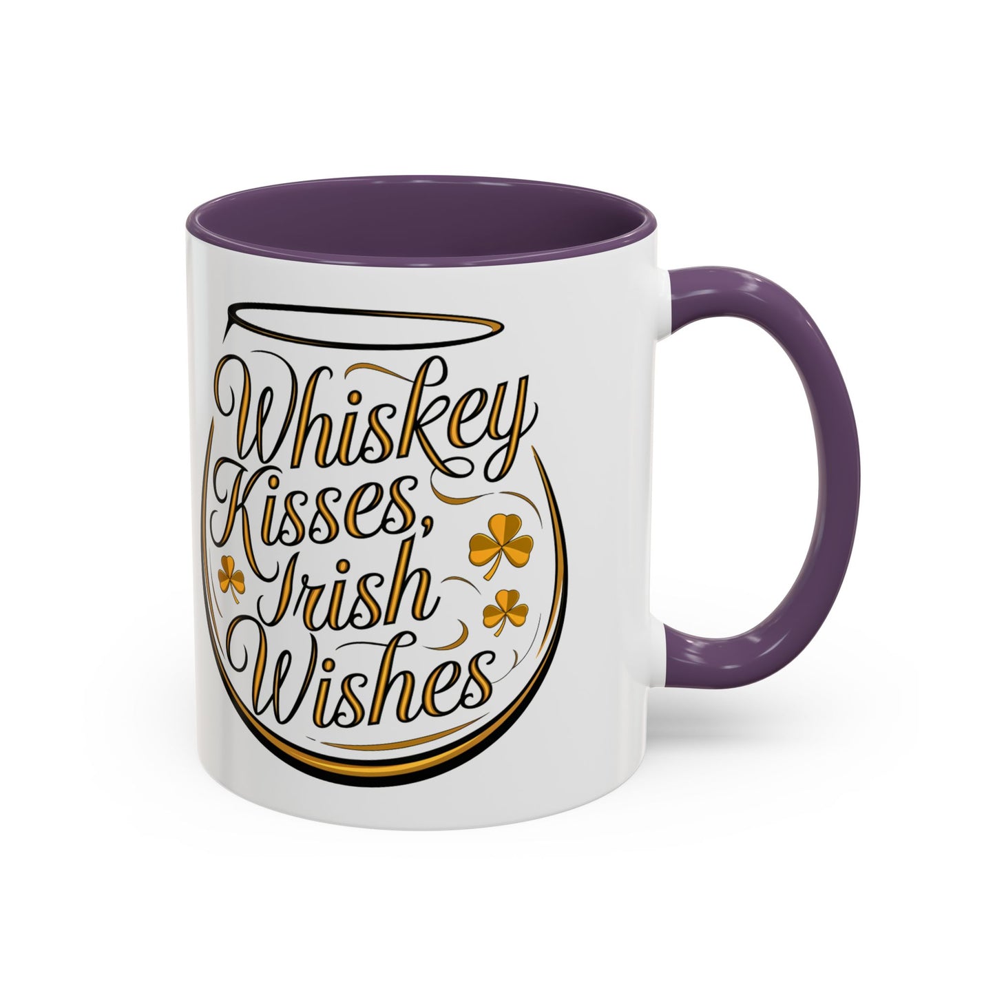 Whiskey Kisses, Irish Wishes – St. Patrick’s Day Mug (11oz, 15oz)