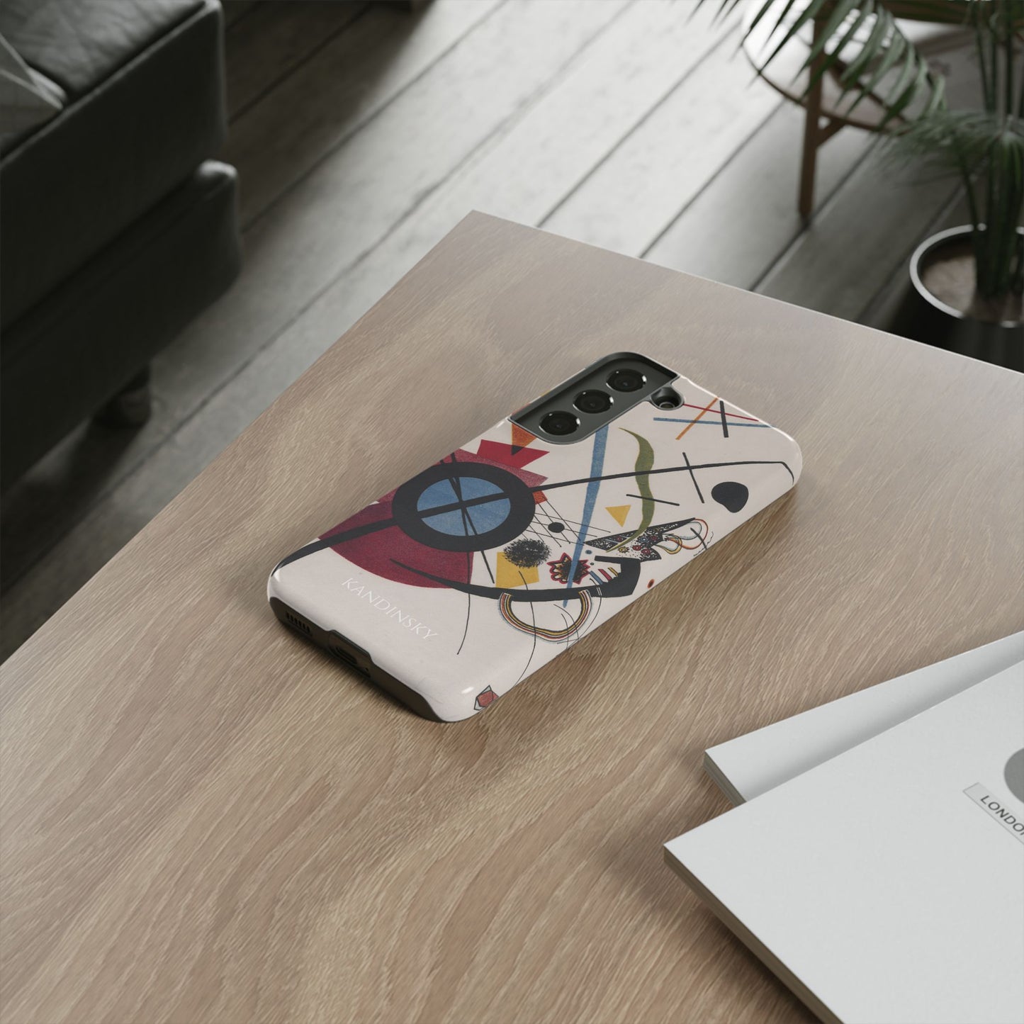 Tough Phone Case for iPhone, Samsung and Google Pixel - Kandinsky, Violett (1923)