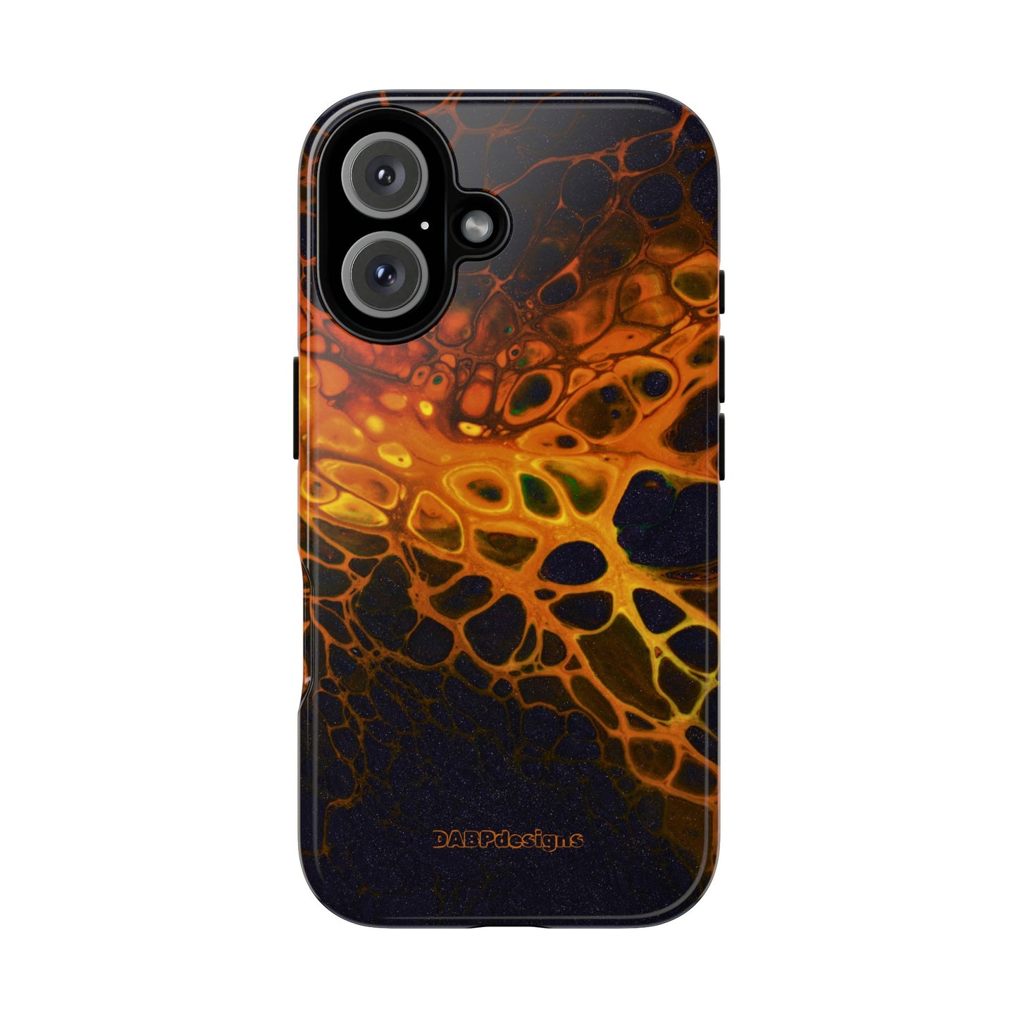 Tough Phone Case for iPhone, Samsung and Google Pixel - DABPdesigns Acrylic Abstract Design (v2)