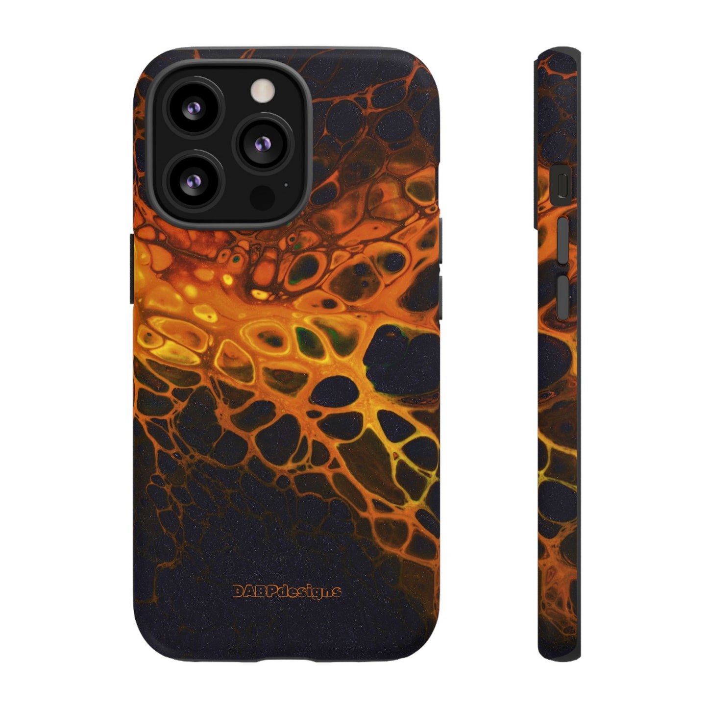 Tough Phone Case for iPhone, Samsung and Google Pixel - DABPdesigns Acrylic Abstract Design (v2)
