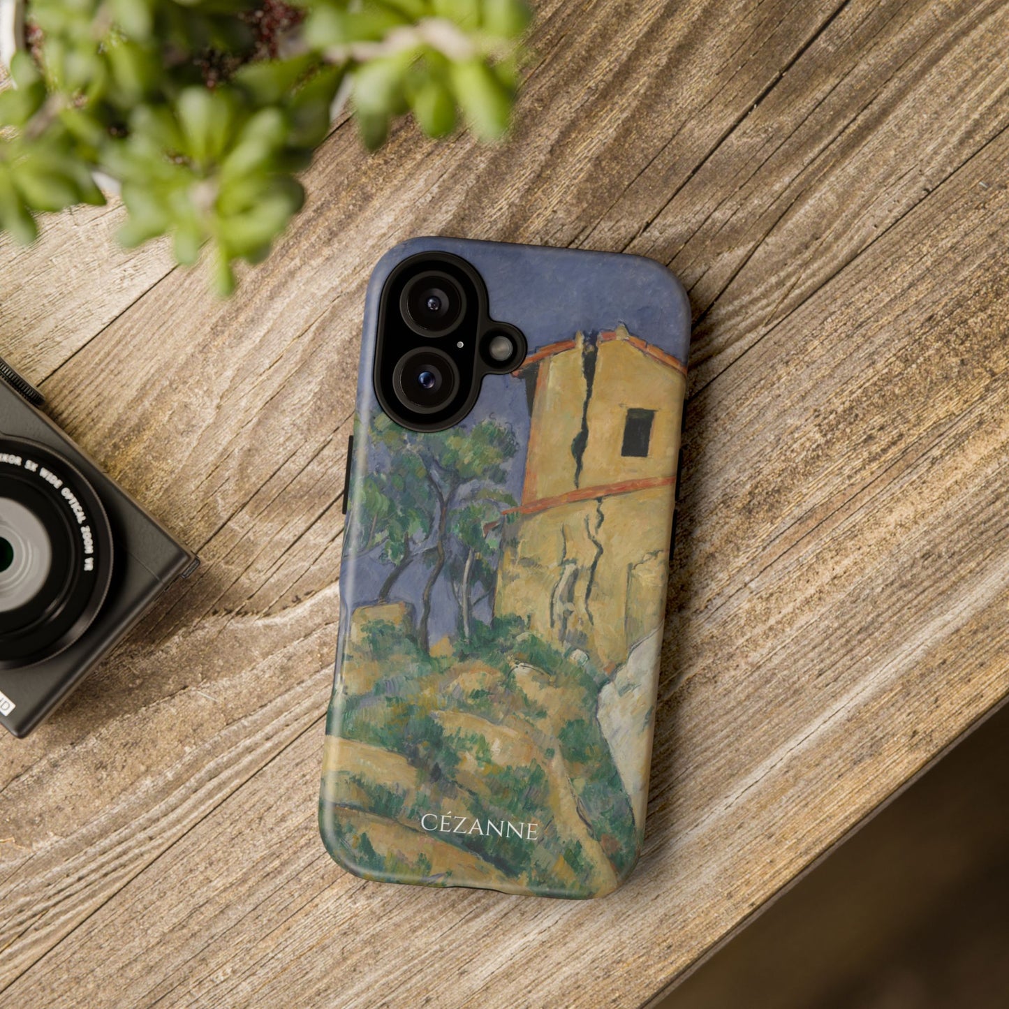 Tough Phone Case for iPhone, Samsung and Google Pixel - Cézanne, House with the Cracked Walls (1892-94)