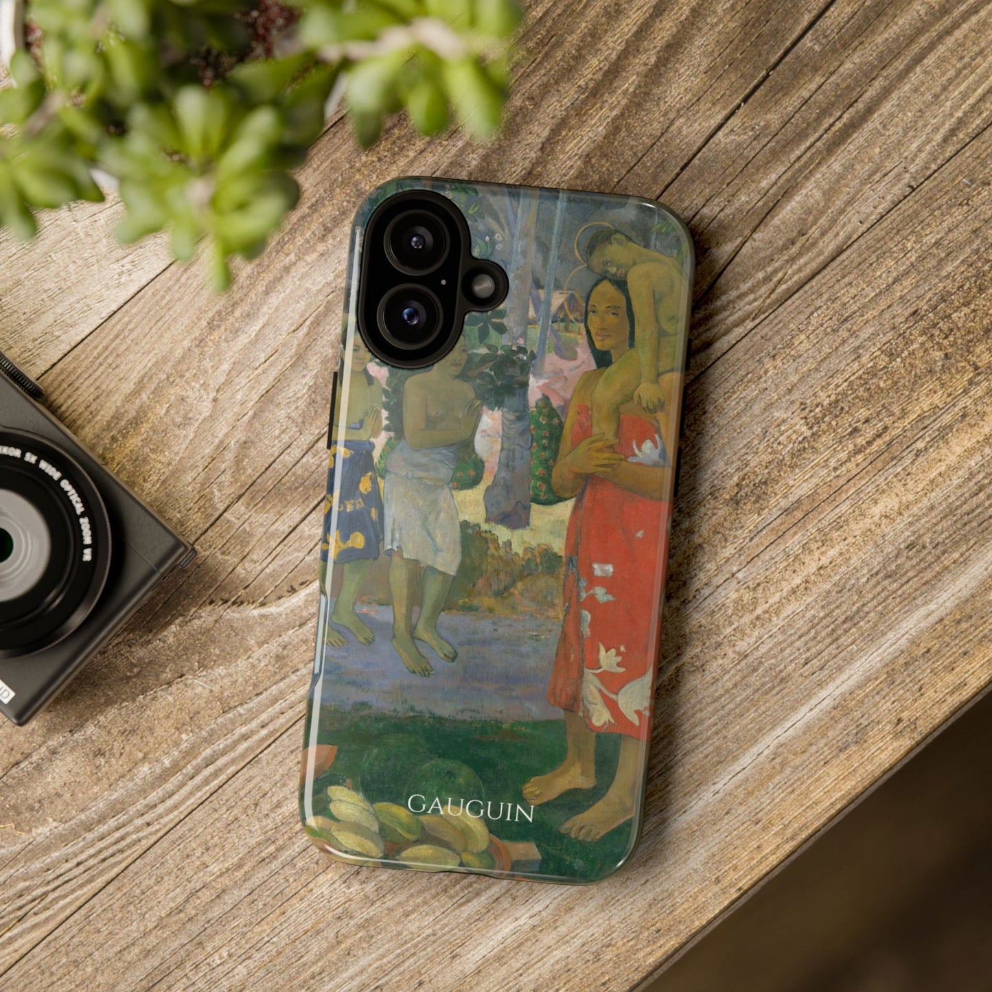 Tough Phone Case for iPhone, Samsung and Google Pixel - Gauguin, Ia Orana Maria (Hail Mary) (1891)