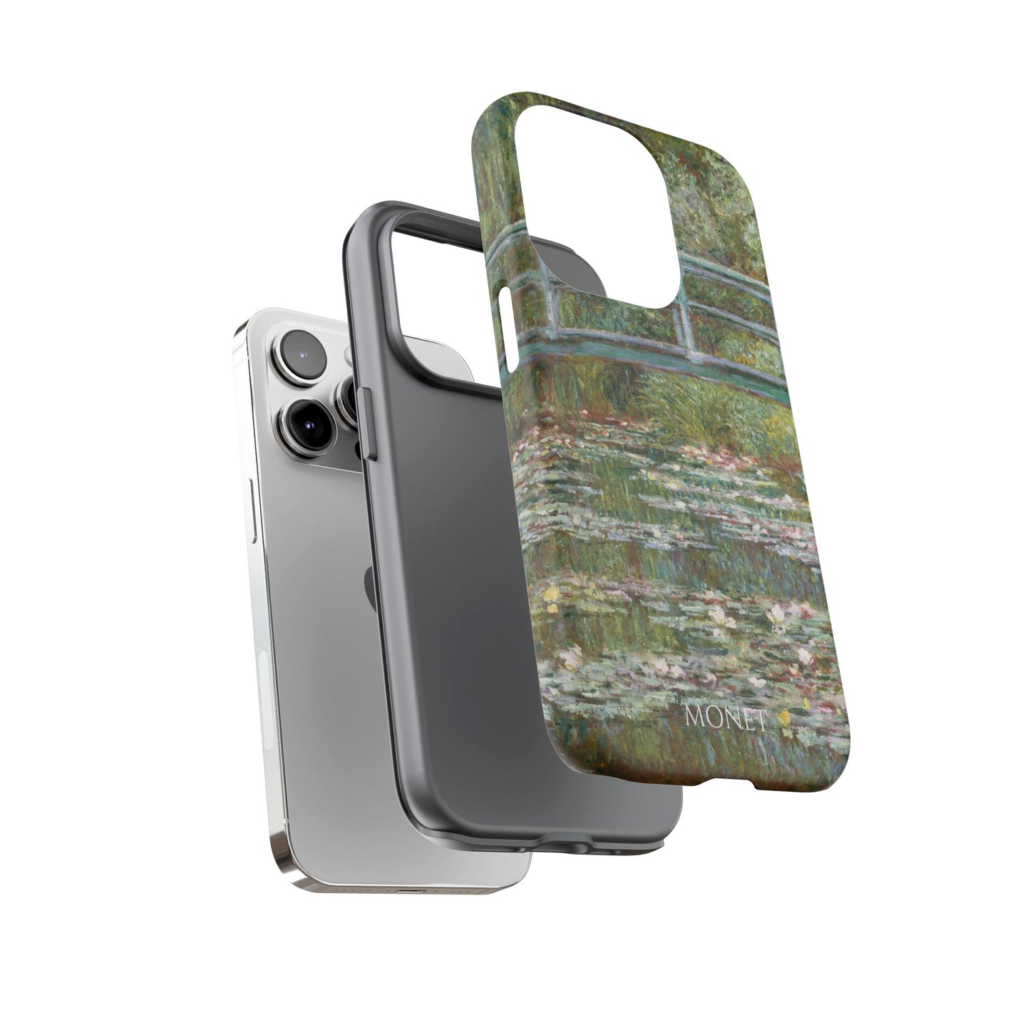 Tough Phone Case for iPhone, Samsung and Google Pixel - Monet, The Water Lily Pond (1899)