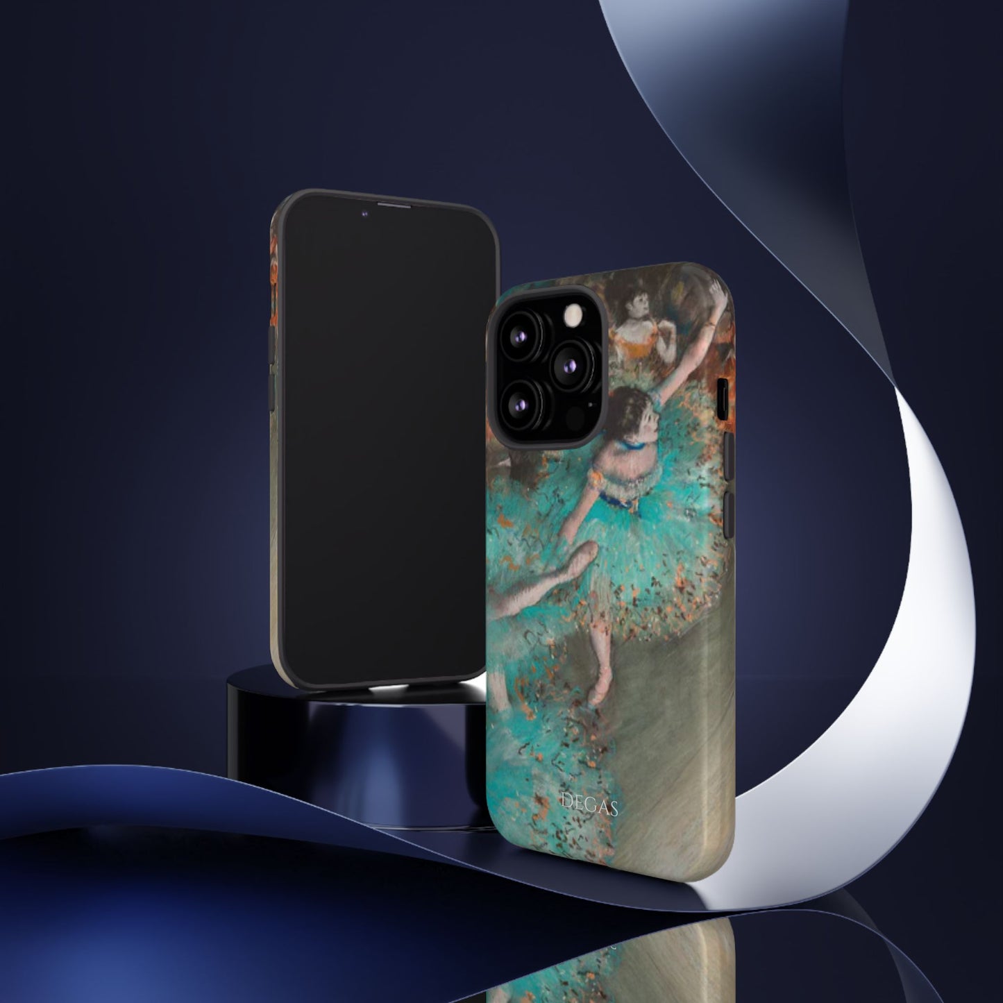 Tough Phone Case for iPhone, Samsung and Google Pixel - Degas, The Green Dancer (1877-79)