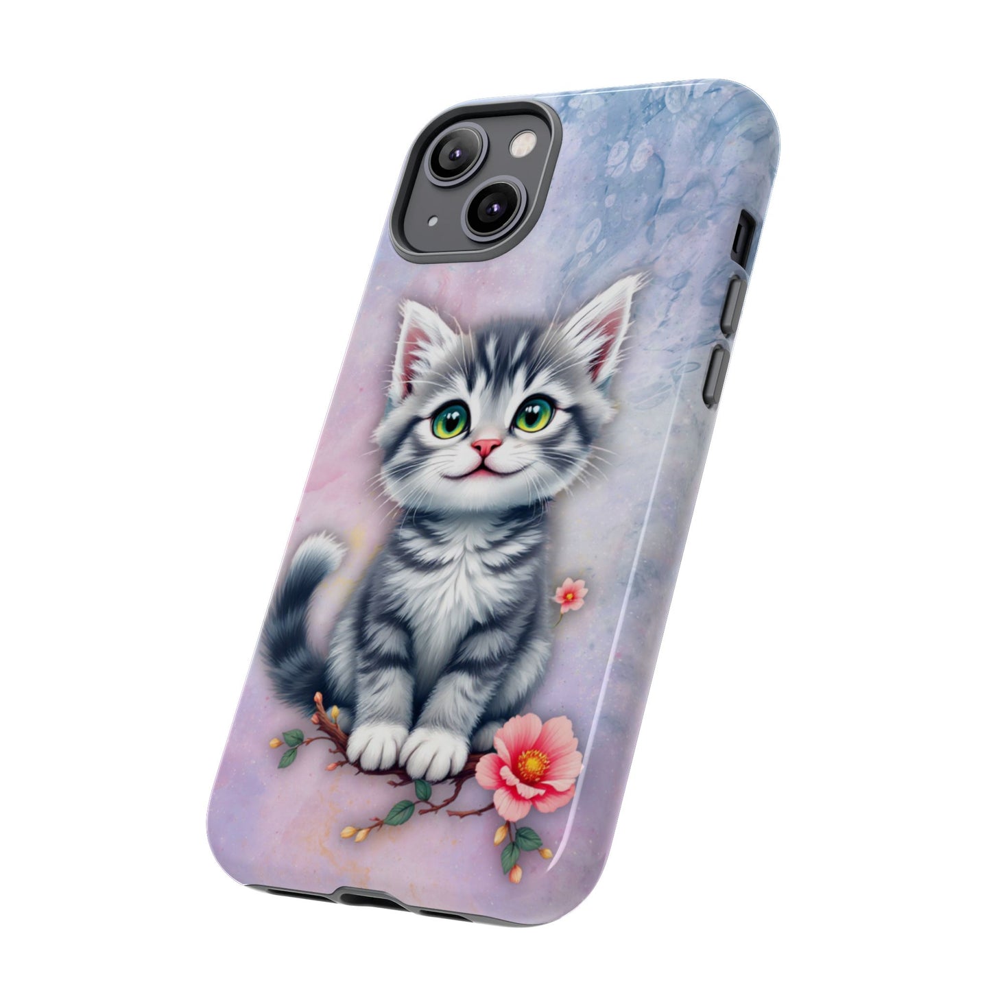 Tough Phone Case for iPhone, Samsung and Google Pixel - Dem Putty Tat Series (v1)
