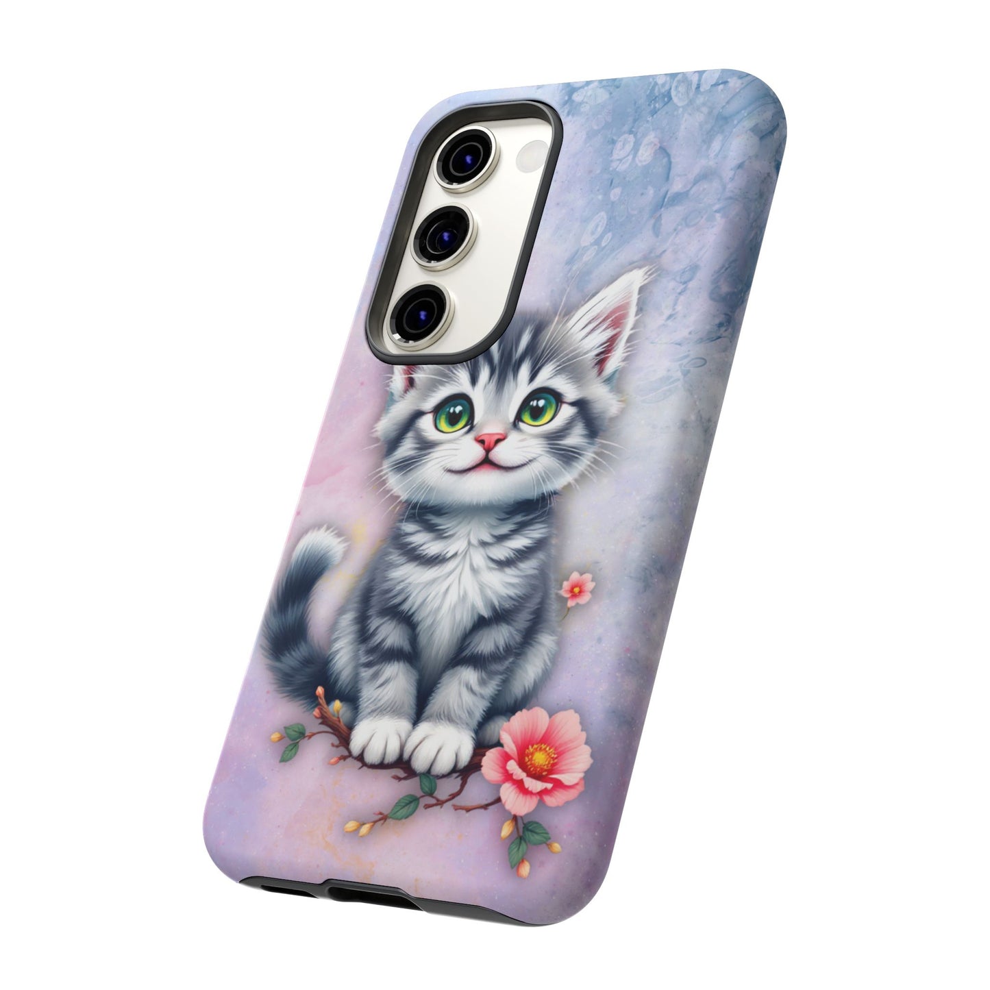Tough Phone Case for iPhone, Samsung and Google Pixel - Dem Putty Tat Series (v1)