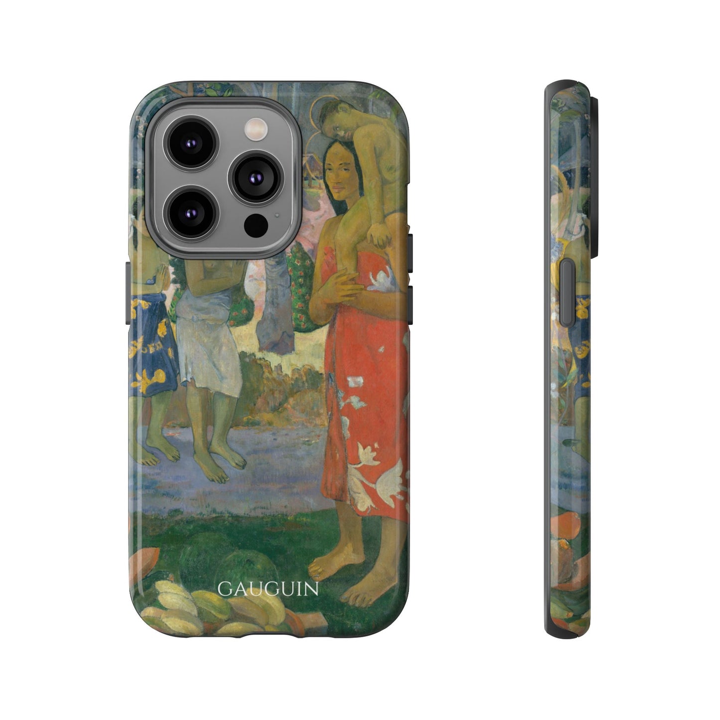 Tough Phone Case for iPhone, Samsung and Google Pixel - Gauguin, Ia Orana Maria (Hail Mary) (1891)