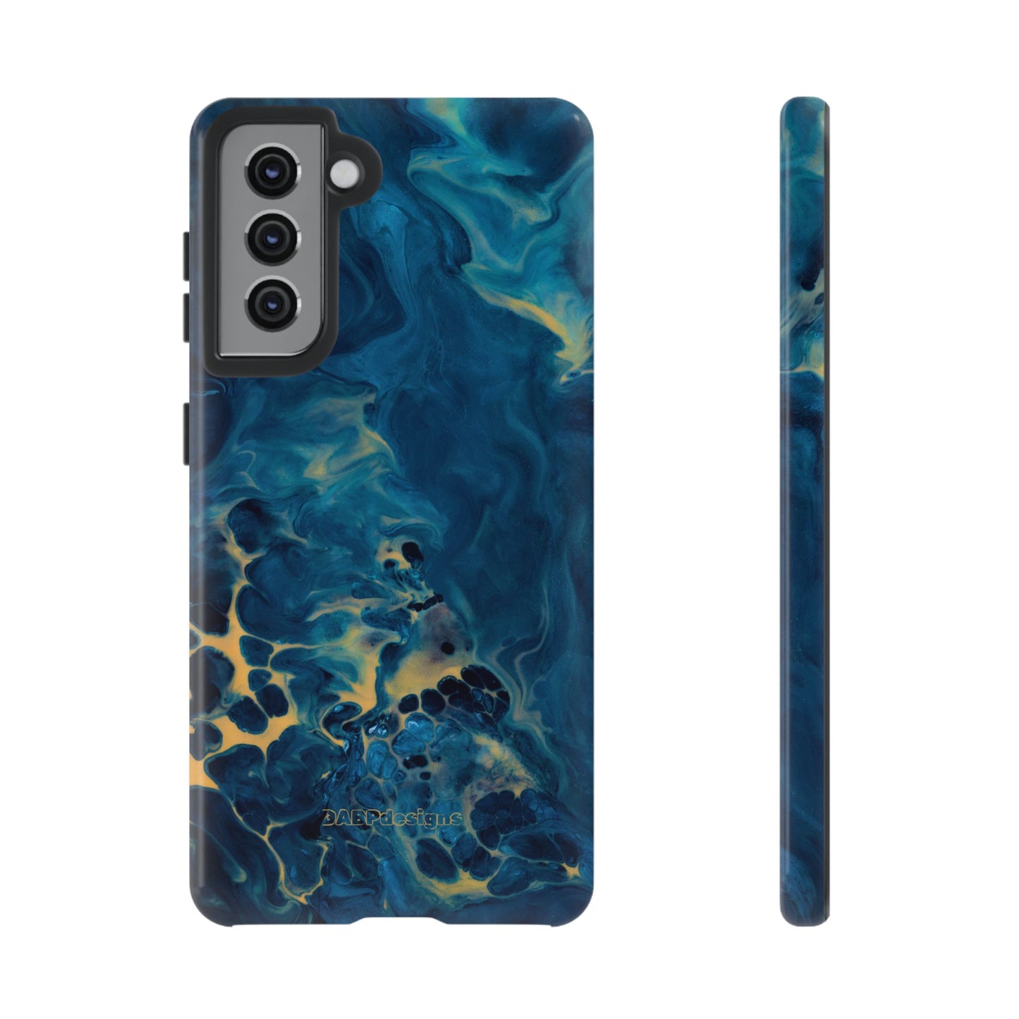 Tough Phone Case for iPhone, Samsung and Google Pixel - DABPdesigns Acrylic Abstract Design (v3)