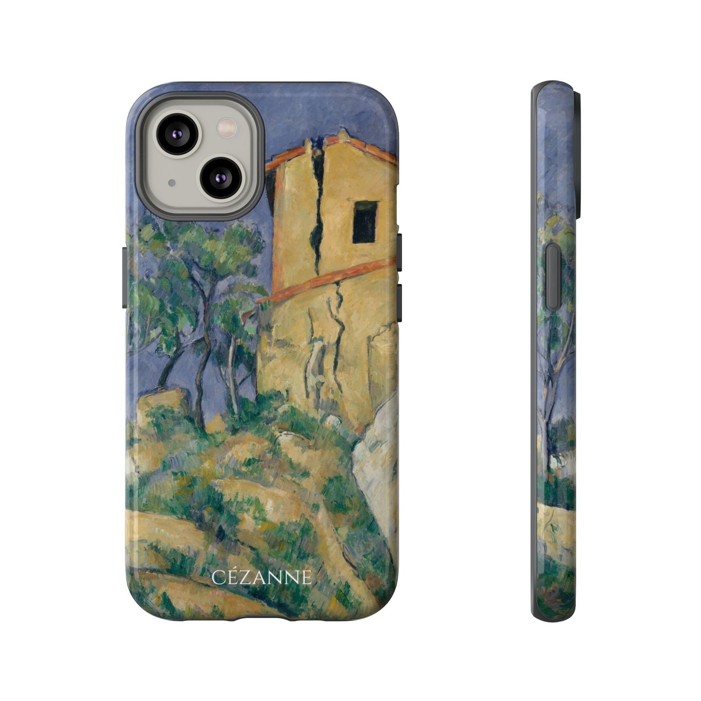 Tough Phone Case for iPhone, Samsung and Google Pixel - Cézanne, House with the Cracked Walls (1892-94)
