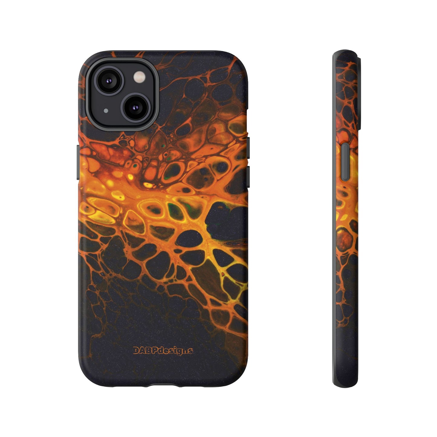 Tough Phone Case for iPhone, Samsung and Google Pixel - DABPdesigns Acrylic Abstract Design (v2)