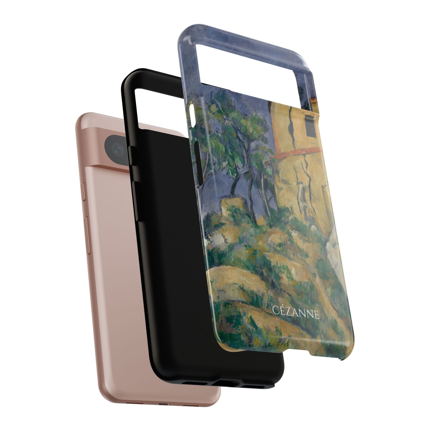 Tough Phone Case for iPhone, Samsung and Google Pixel - Cézanne, House with the Cracked Walls (1892-94)