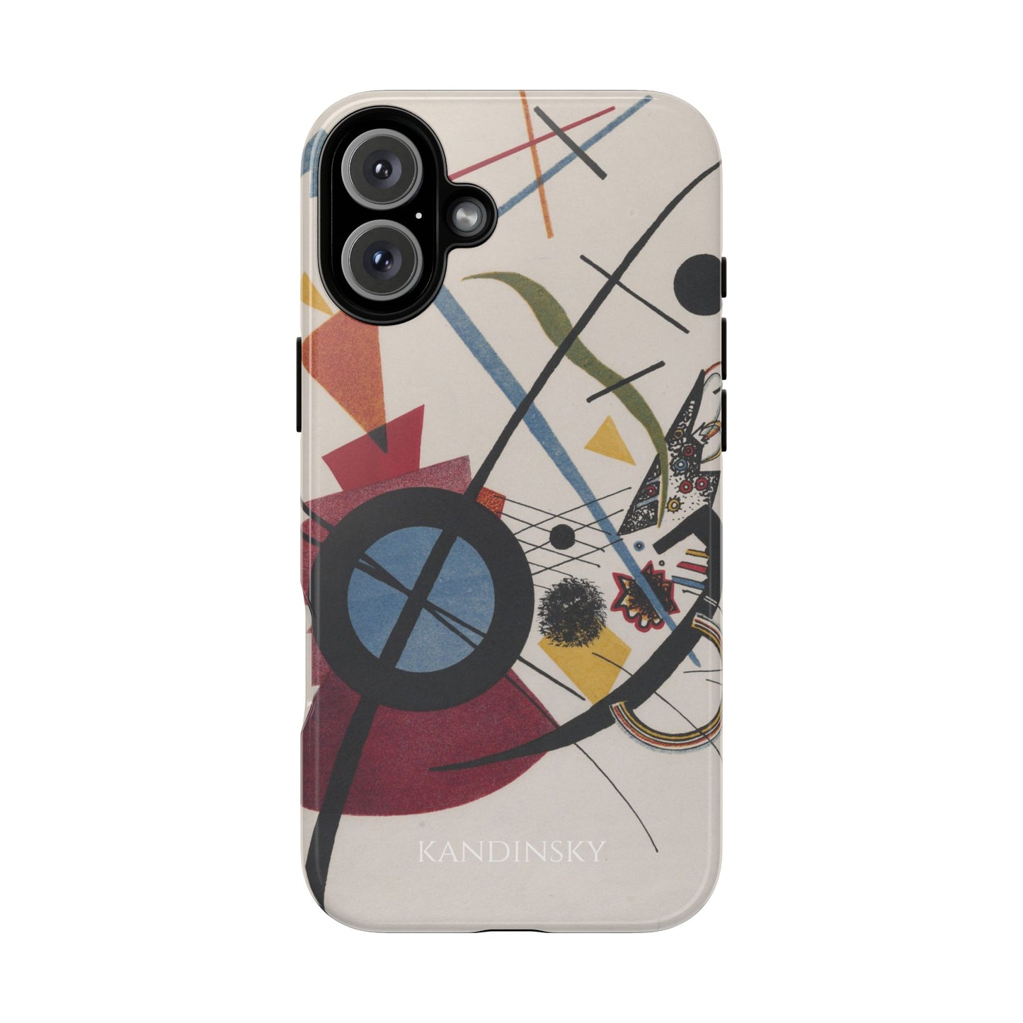 Tough Phone Case for iPhone, Samsung and Google Pixel - Kandinsky, Violett (1923)