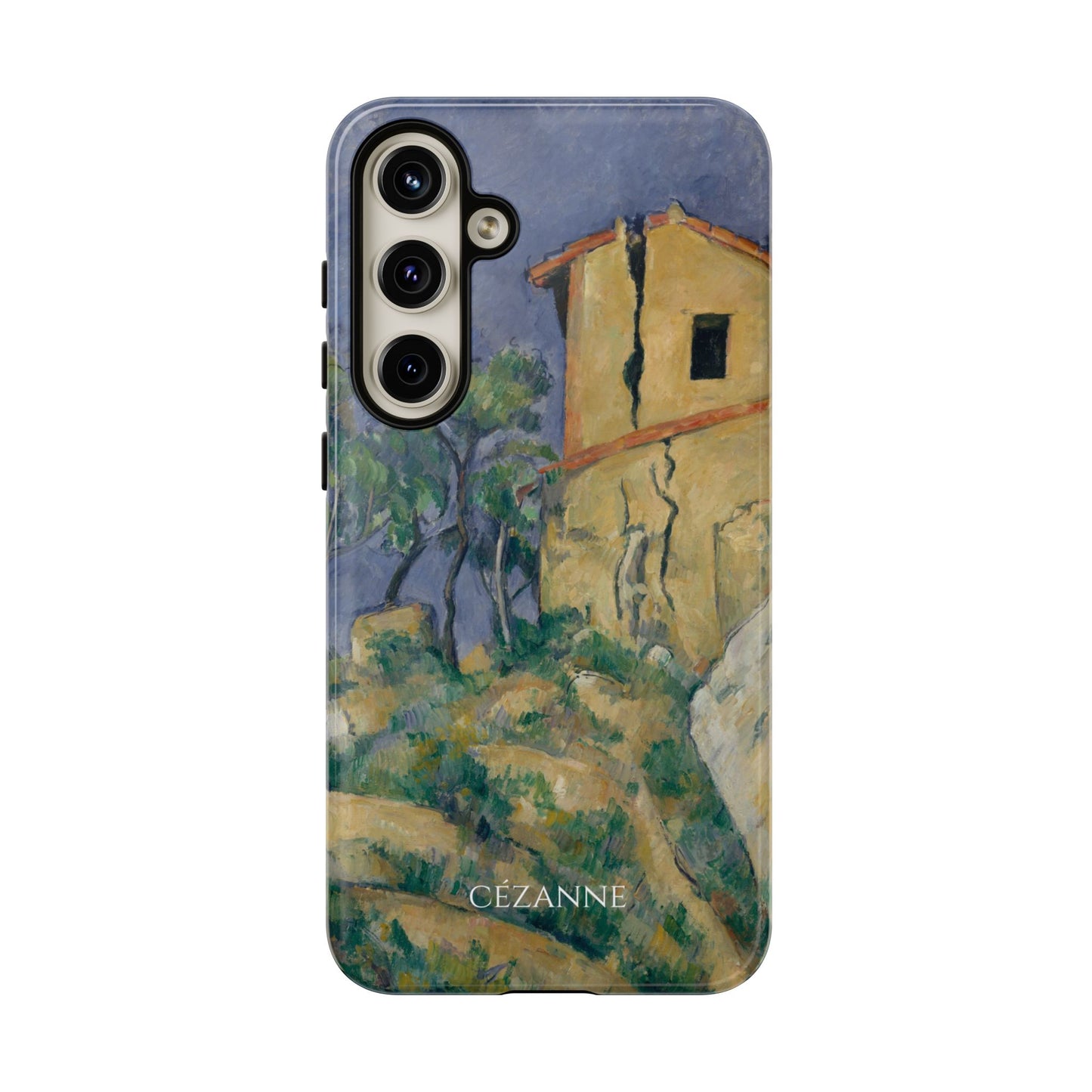 Tough Phone Case for iPhone, Samsung and Google Pixel - Cézanne, House with the Cracked Walls (1892-94)