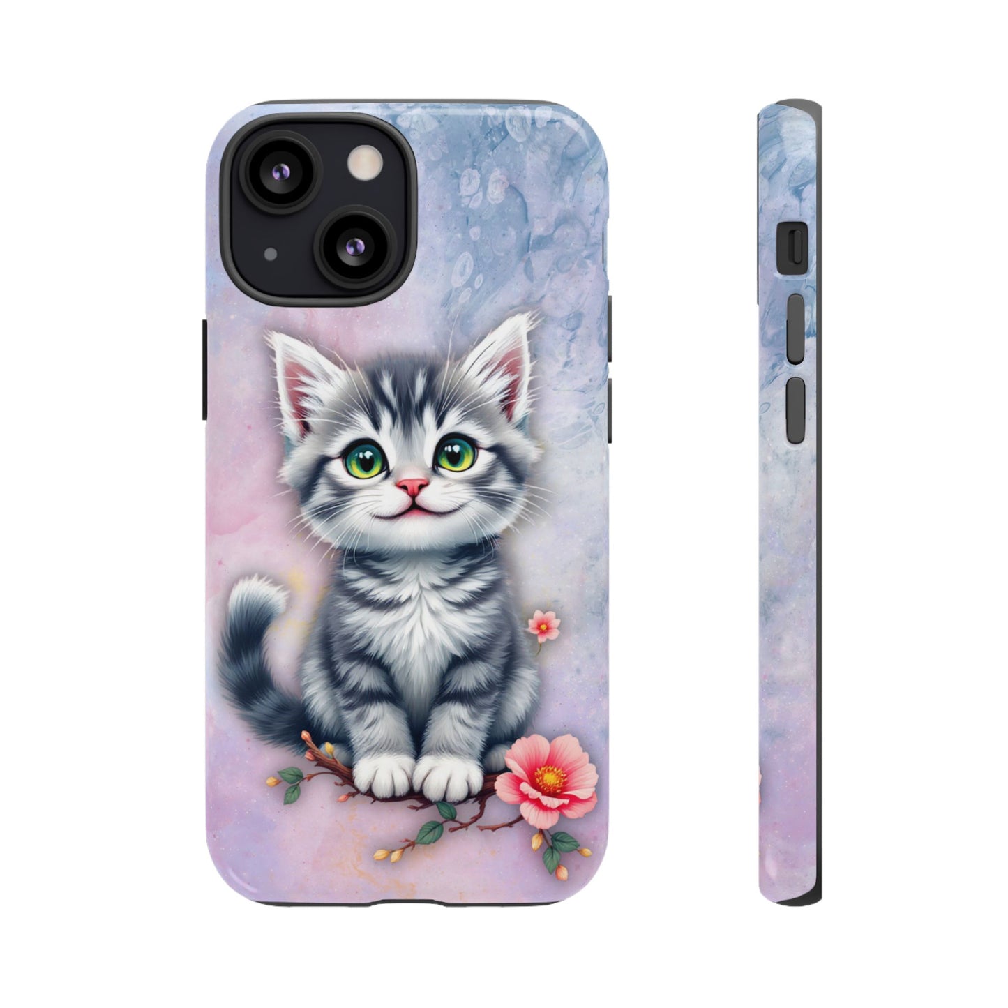 Tough Phone Case for iPhone, Samsung and Google Pixel - Dem Putty Tat Series (v1)