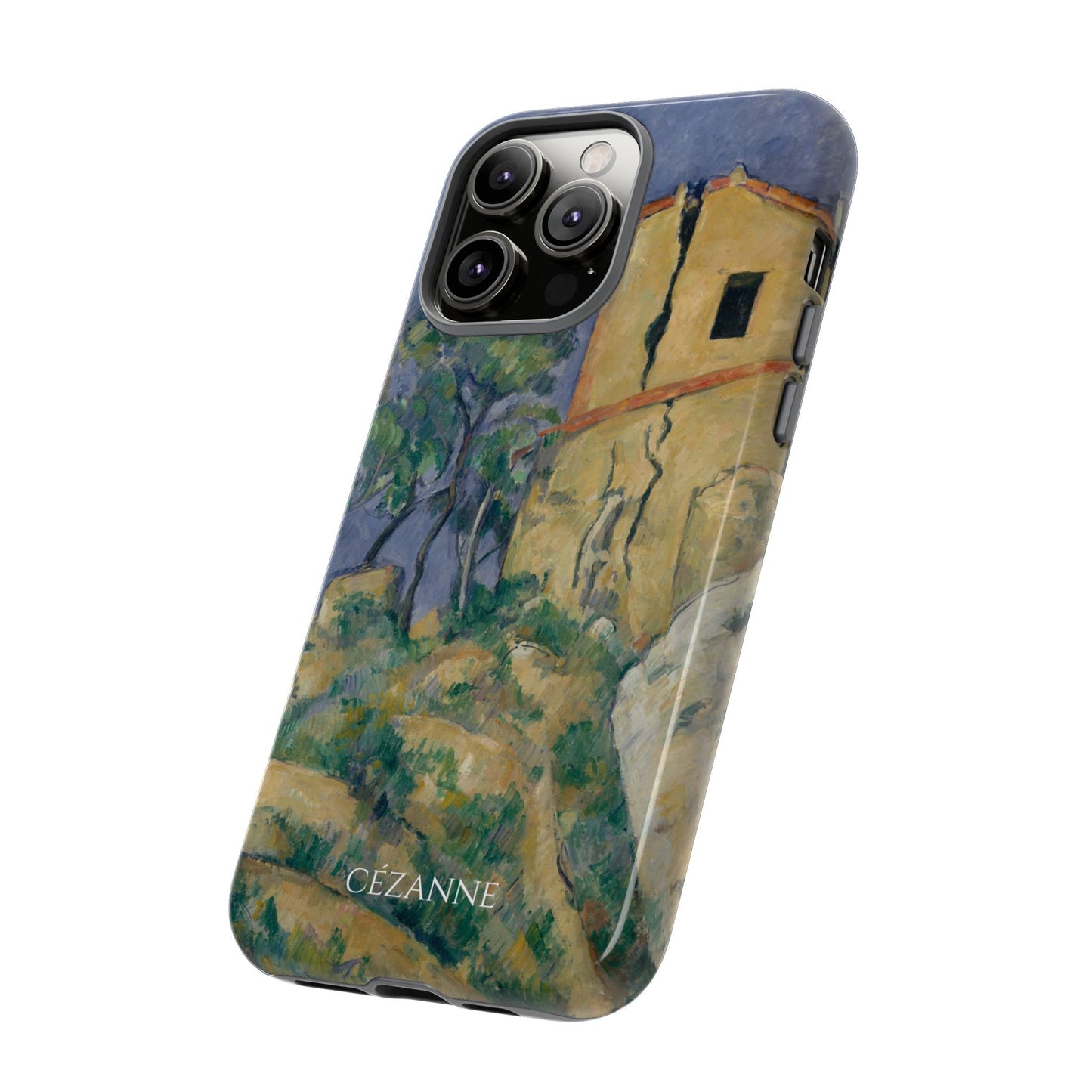 Tough Phone Case for iPhone, Samsung and Google Pixel - Cézanne, House with the Cracked Walls (1892-94)