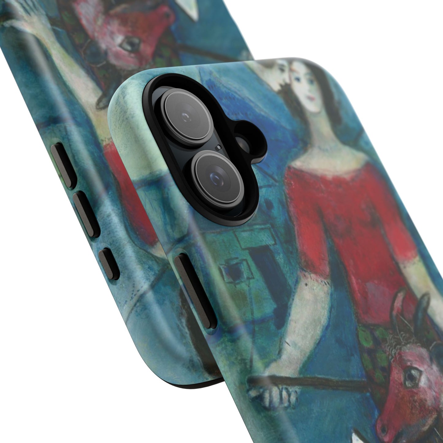 Tough Phone Case for iPhone, Samsung and Google Pixel - Chagall, The Angel and the Reader (1930)