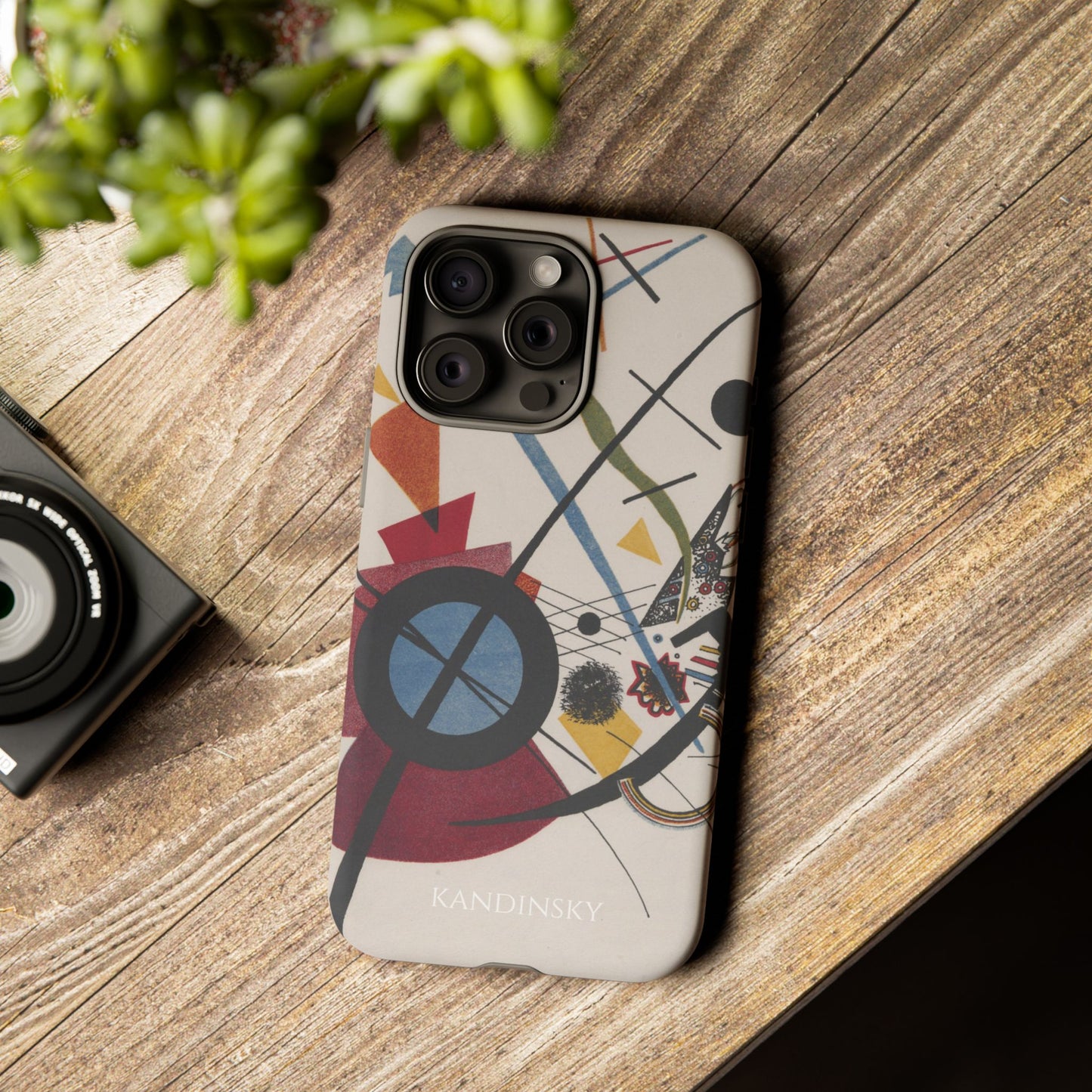 Tough Phone Case for iPhone, Samsung and Google Pixel - Kandinsky, Violett (1923)
