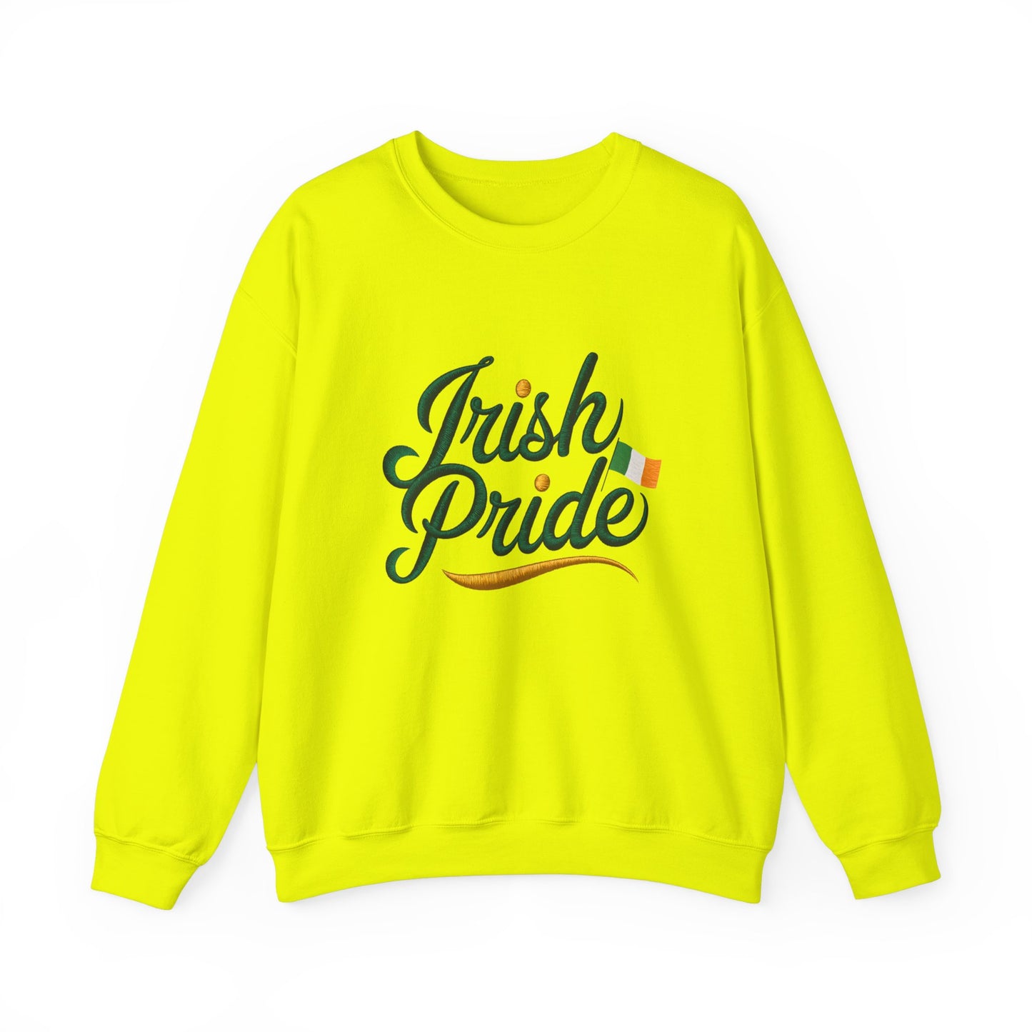 Gildan 18000 Unisex Heavy Blend™ Crewneck Sweatshirt - Irish Pride St. Patrick’s Day Design