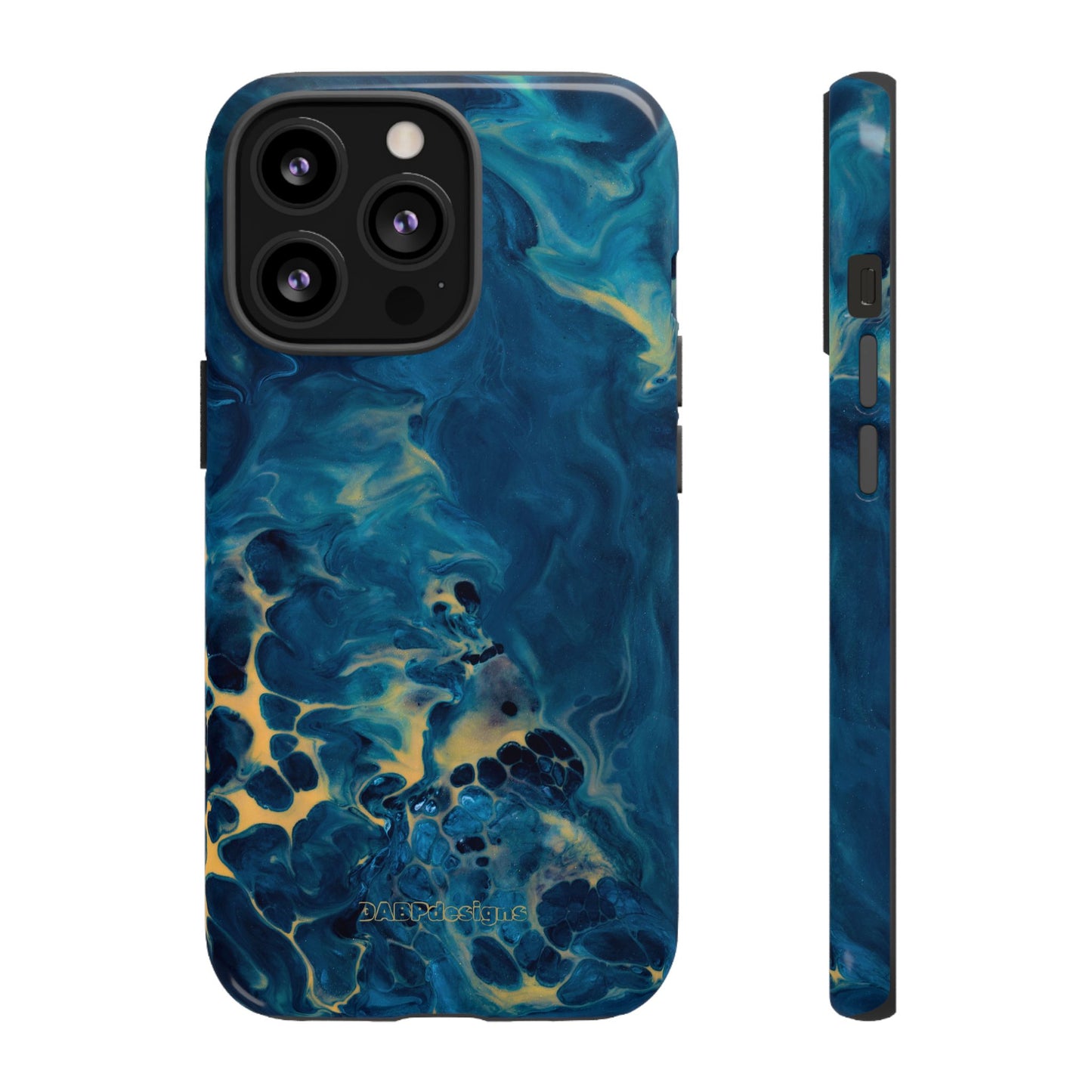 Tough Phone Case for iPhone, Samsung and Google Pixel - DABPdesigns Acrylic Abstract Design (v3)