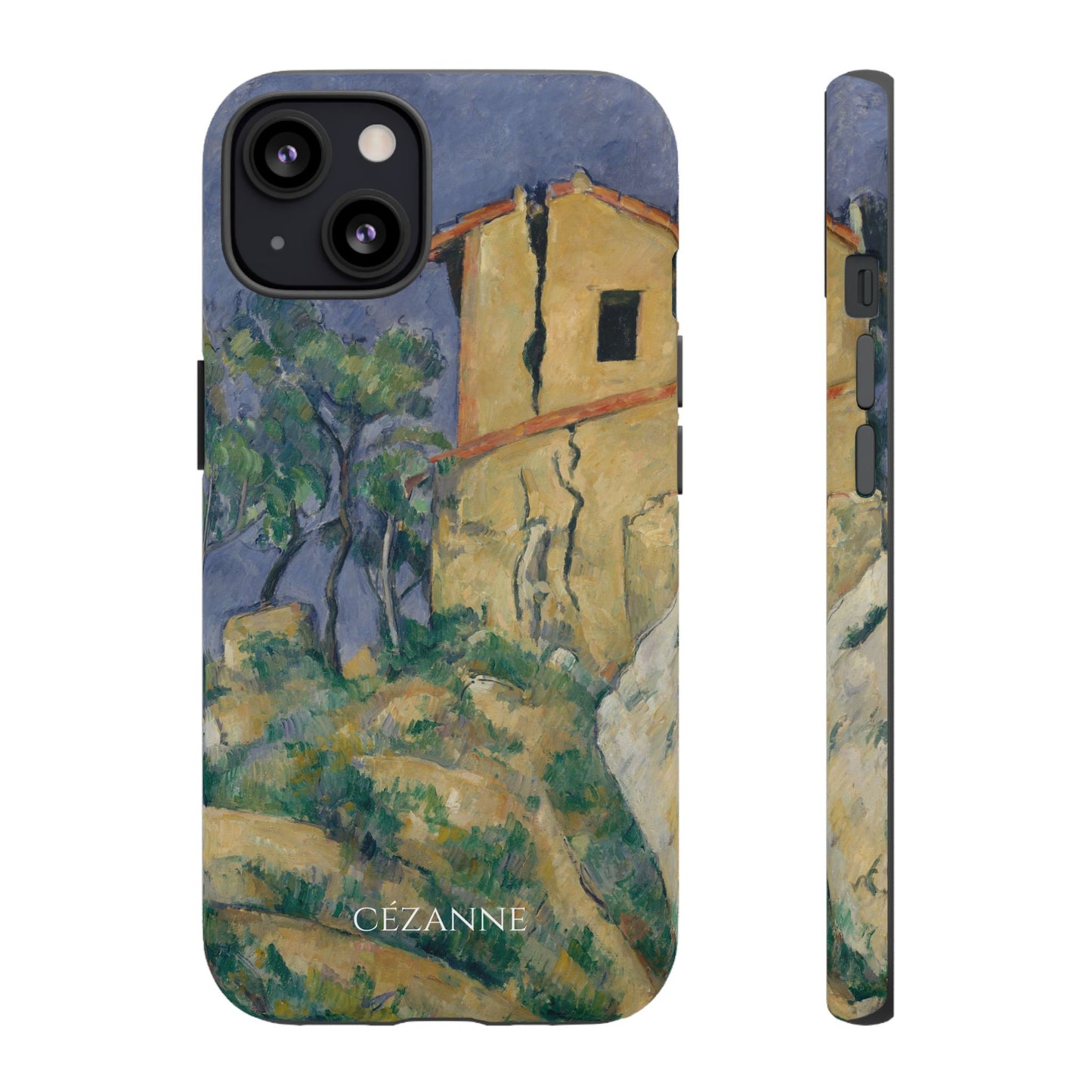 Tough Phone Case for iPhone, Samsung and Google Pixel - Cézanne, House with the Cracked Walls (1892-94)