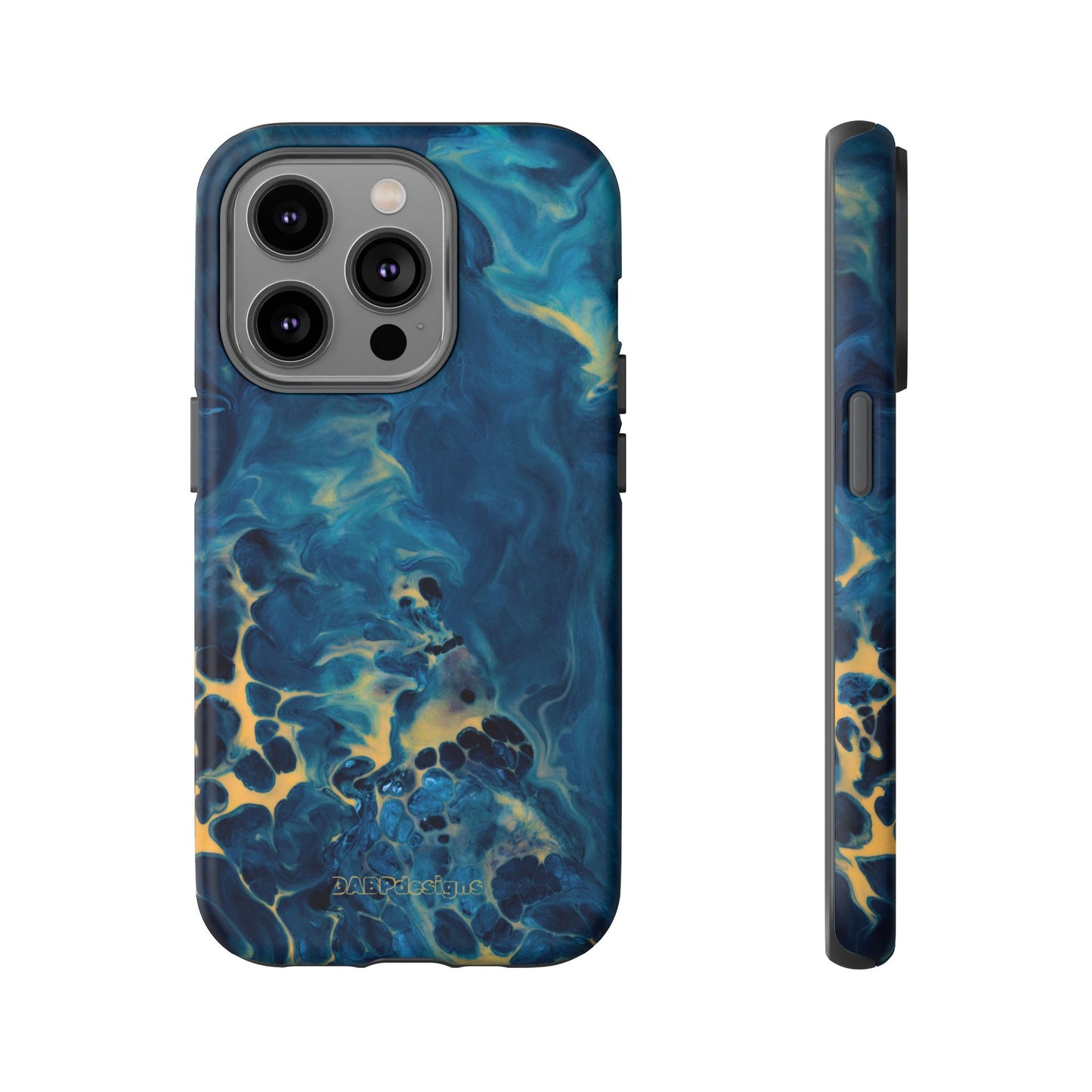 Tough Phone Case for iPhone, Samsung and Google Pixel - DABPdesigns Acrylic Abstract Design (v3)