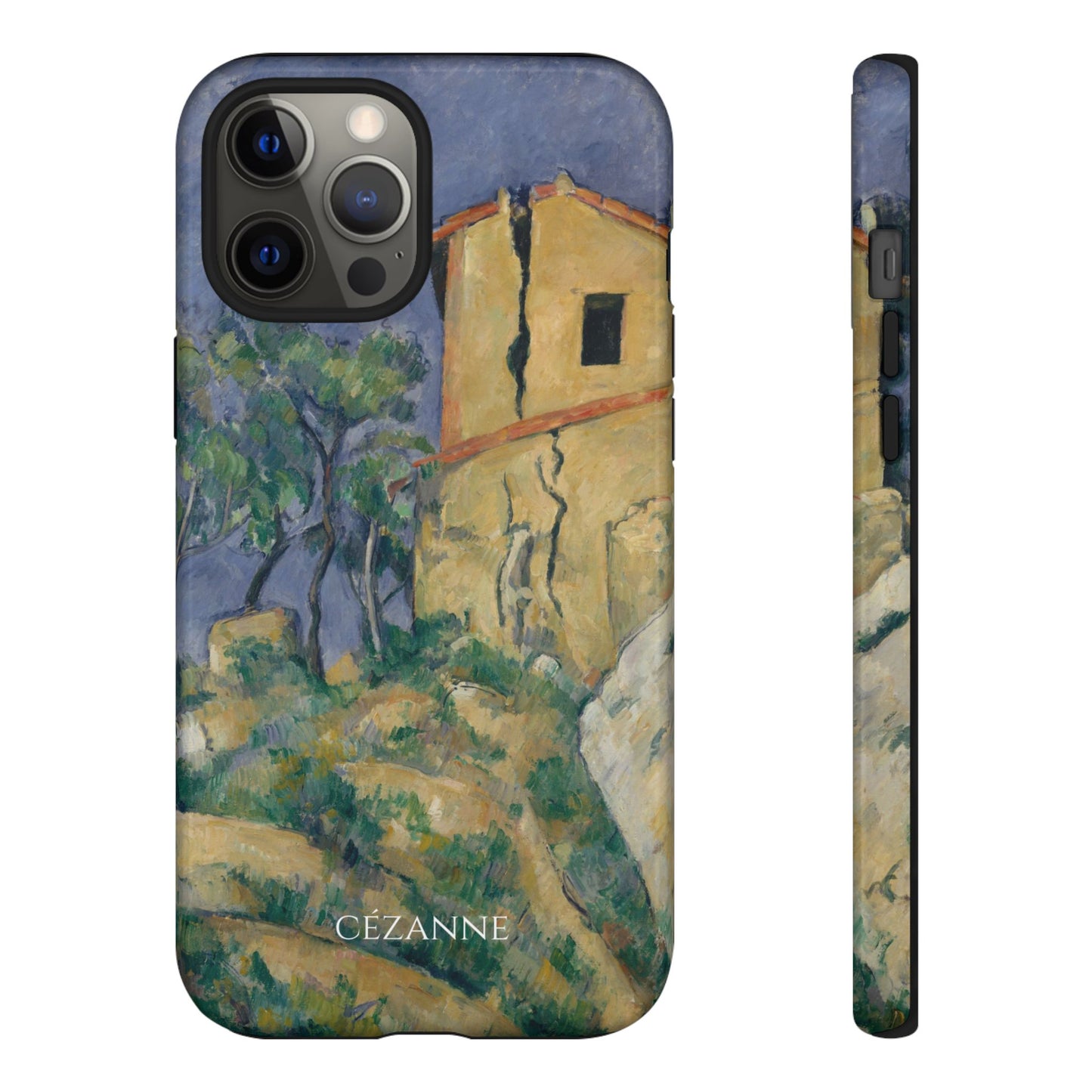 Tough Phone Case for iPhone, Samsung and Google Pixel - Cézanne, House with the Cracked Walls (1892-94)