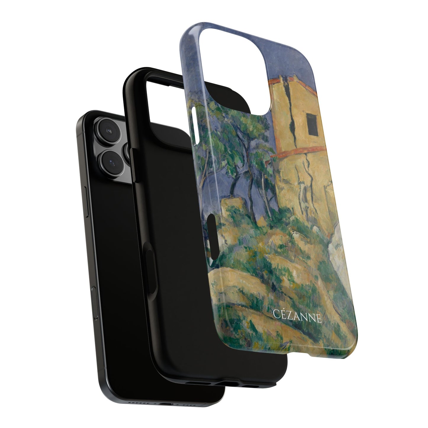 Tough Phone Case for iPhone, Samsung and Google Pixel - Cézanne, House with the Cracked Walls (1892-94)