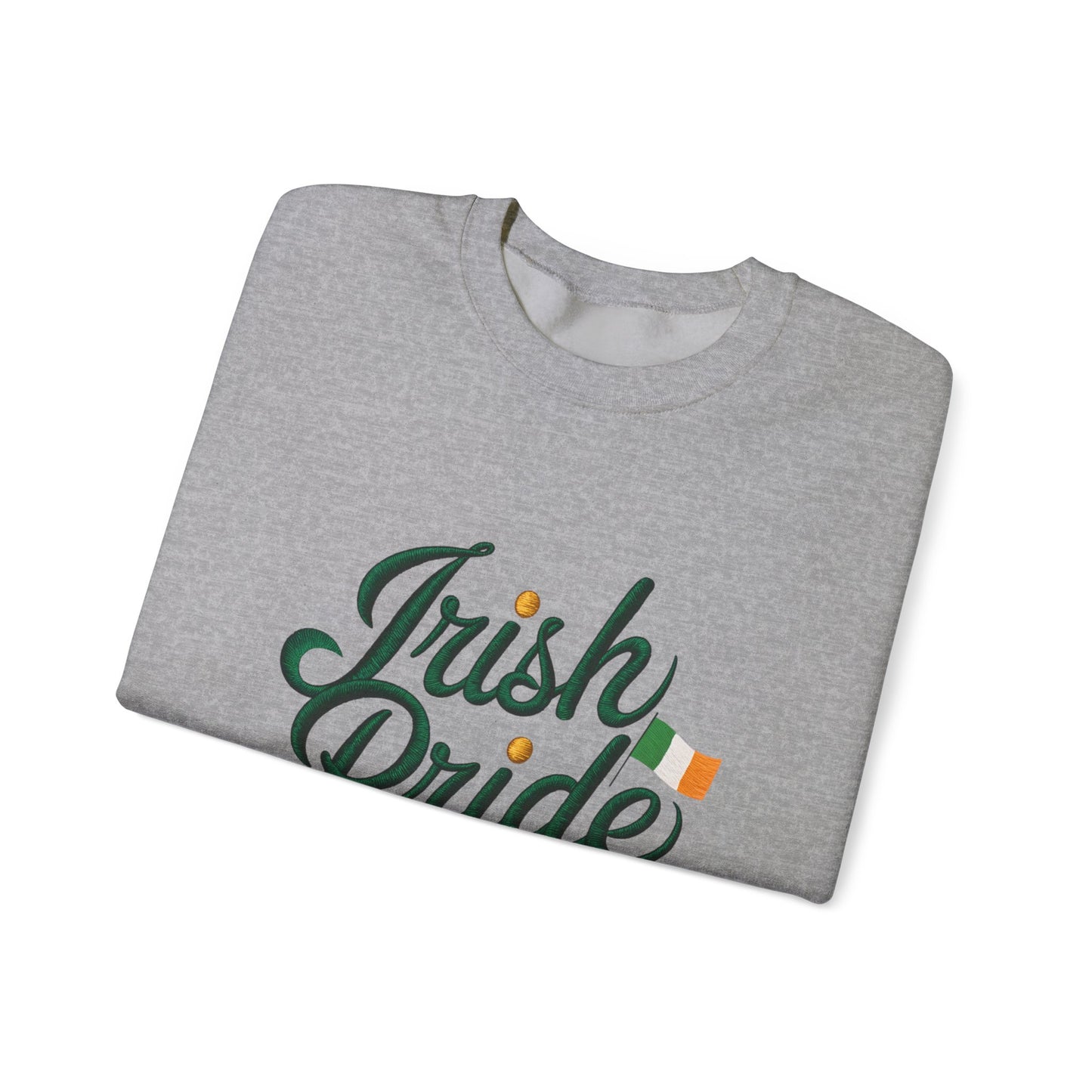 Gildan 18000 Unisex Heavy Blend™ Crewneck Sweatshirt - Irish Pride St. Patrick’s Day Design