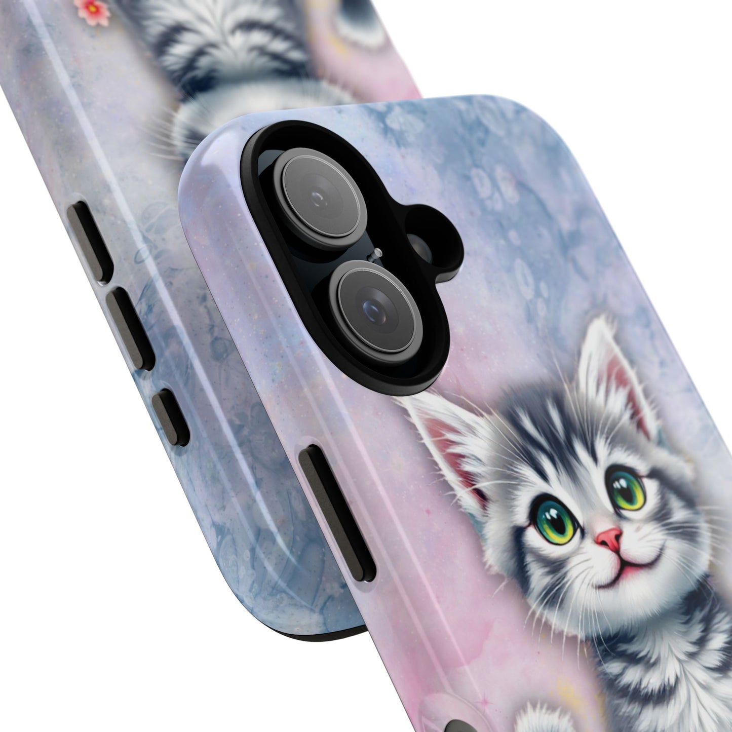 Tough Phone Case for iPhone, Samsung and Google Pixel - Dem Putty Tat Series (v1)