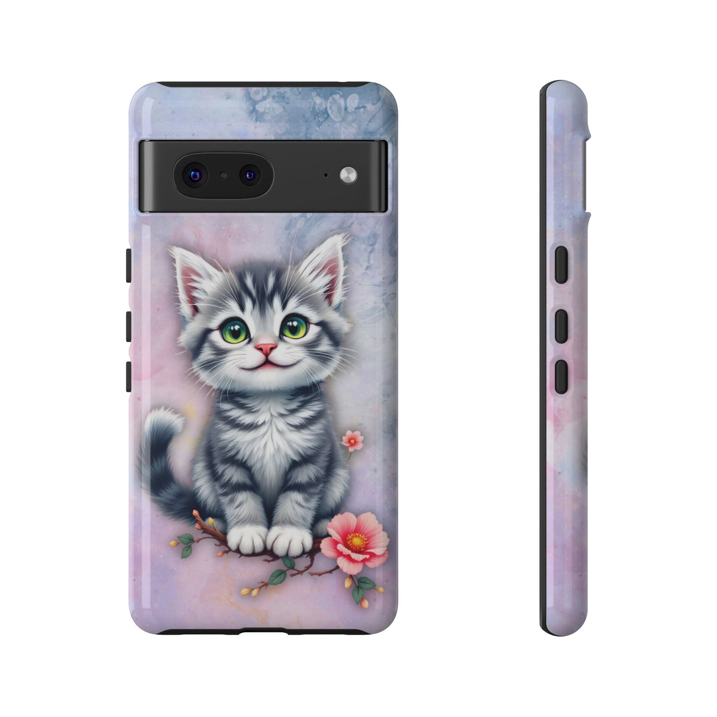 Tough Phone Case for iPhone, Samsung and Google Pixel - Dem Putty Tat Series (v1)