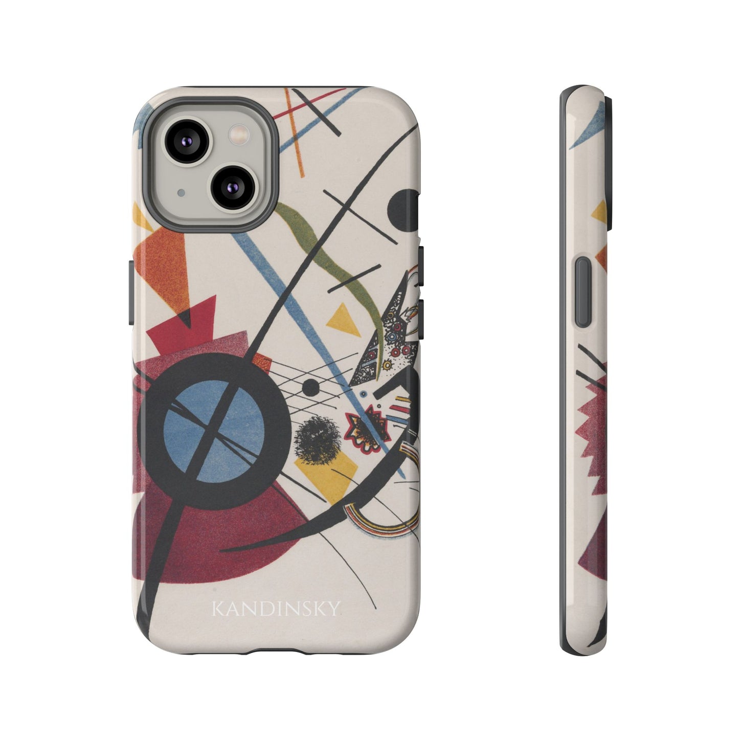 Tough Phone Case for iPhone, Samsung and Google Pixel - Kandinsky, Violett (1923)
