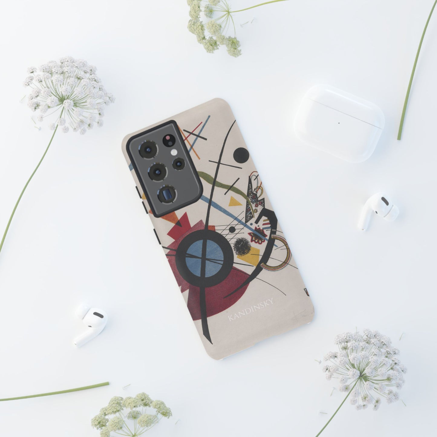 Tough Phone Case for iPhone, Samsung and Google Pixel - Kandinsky, Violett (1923)