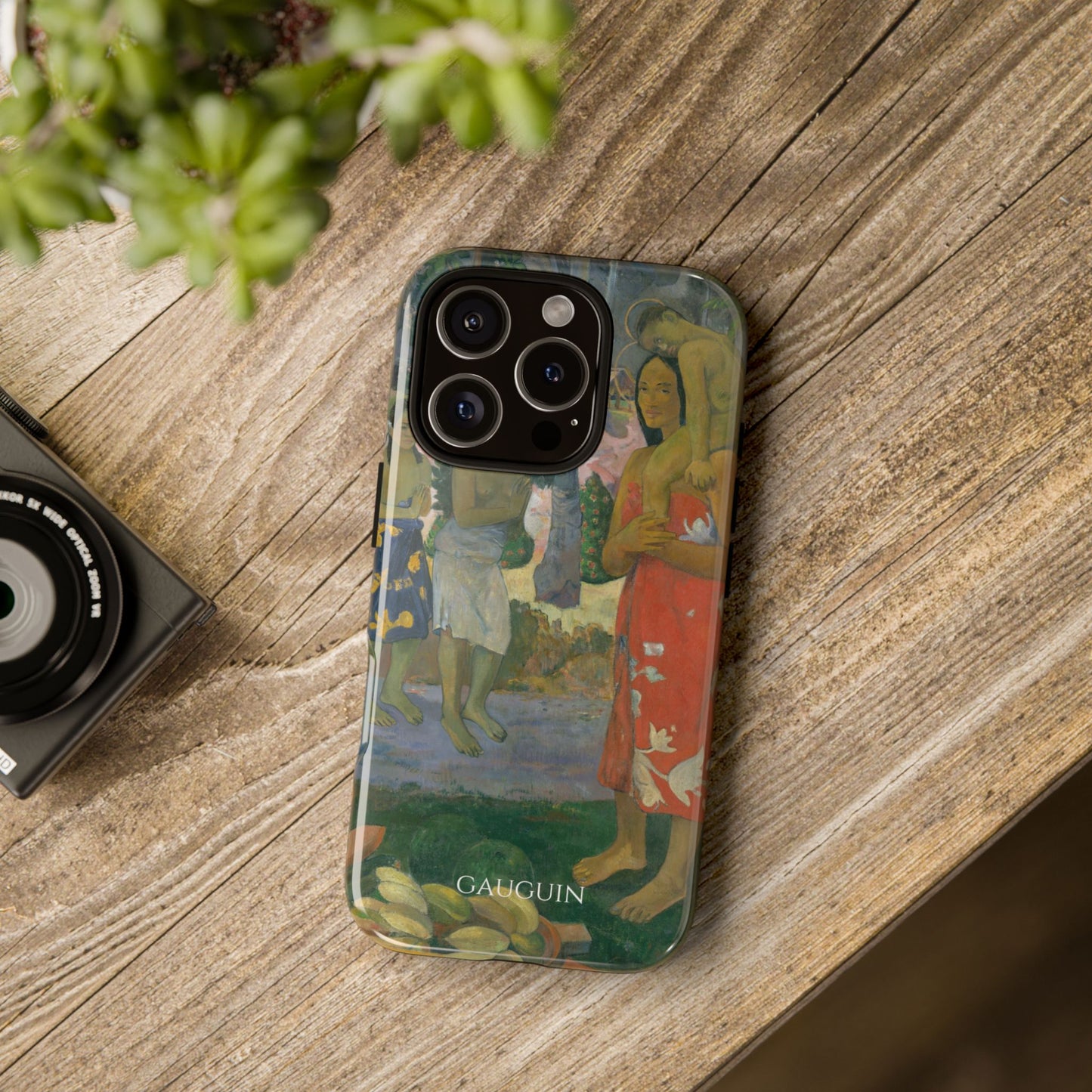Tough Phone Case for iPhone, Samsung and Google Pixel - Gauguin, Ia Orana Maria (Hail Mary) (1891)