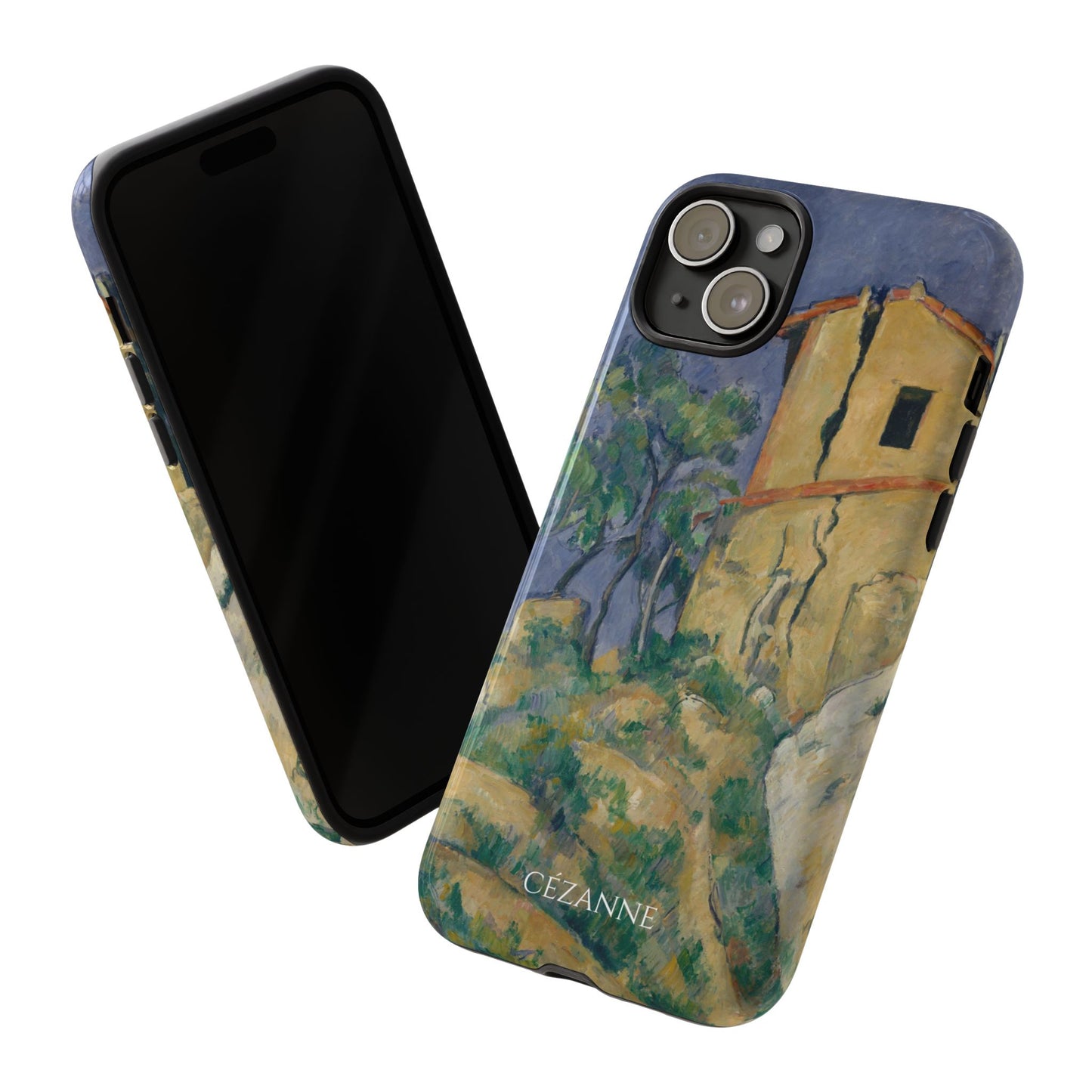 Tough Phone Case for iPhone, Samsung and Google Pixel - Cézanne, House with the Cracked Walls (1892-94)