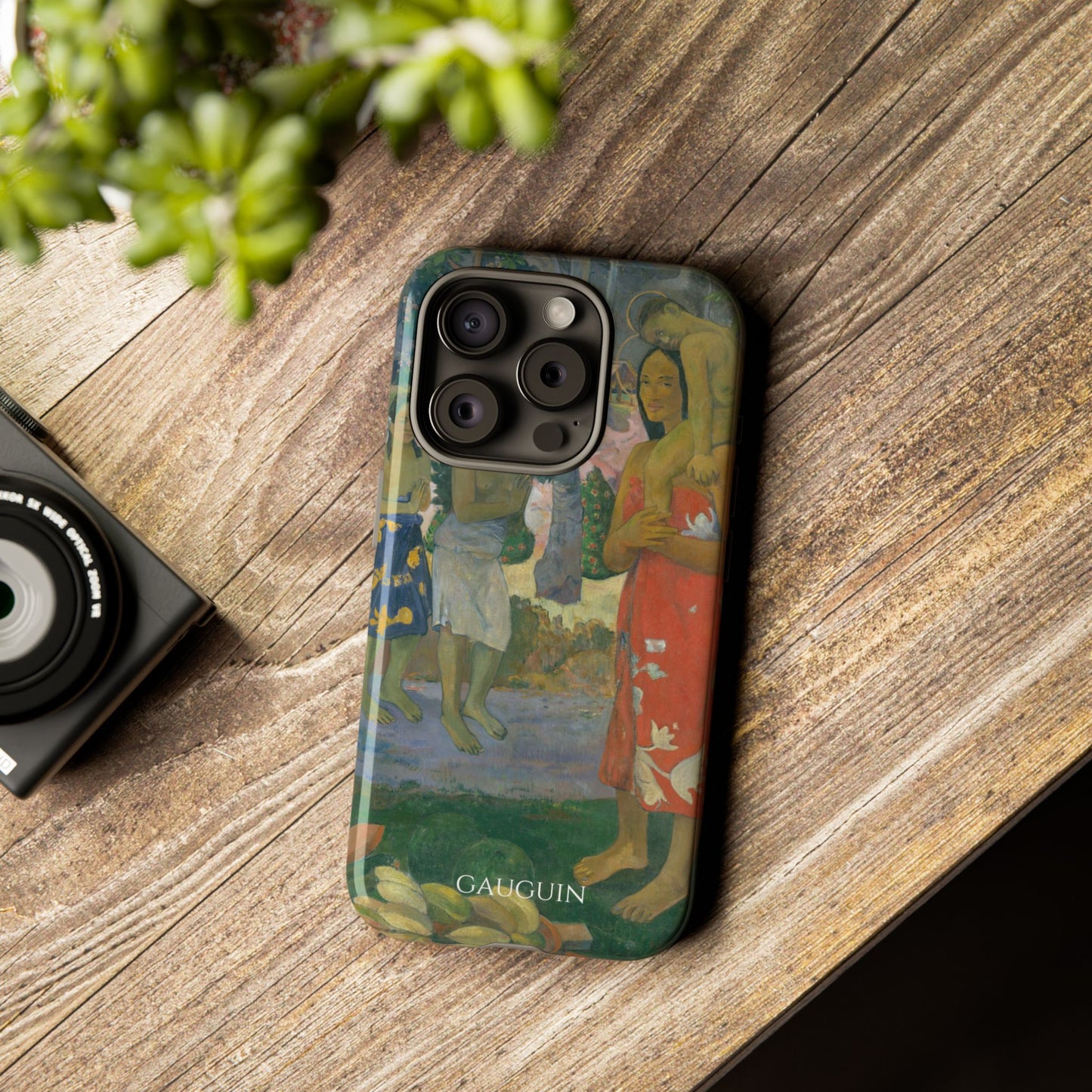 Tough Phone Case for iPhone, Samsung and Google Pixel - Gauguin, Ia Orana Maria (Hail Mary) (1891)