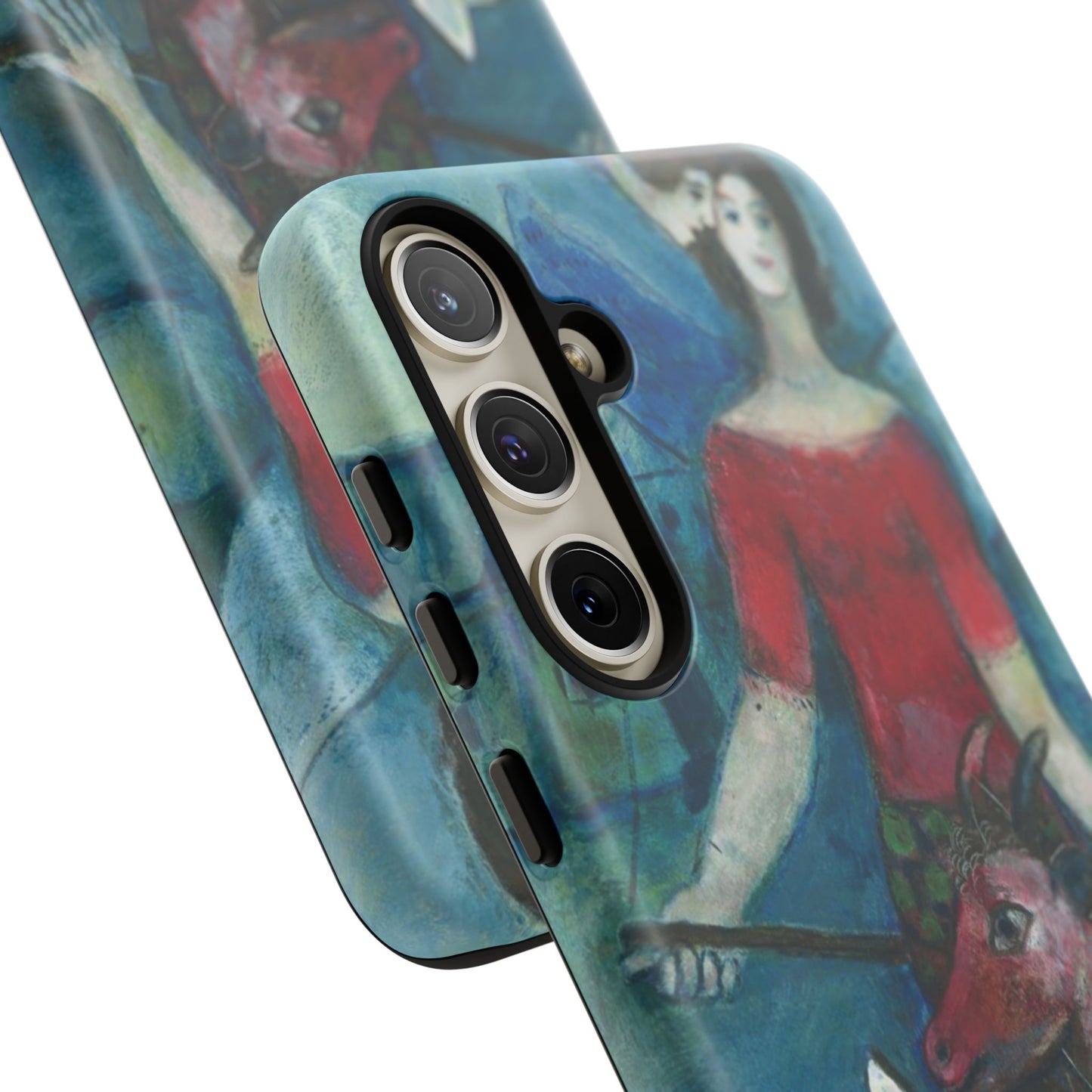 Tough Phone Case for iPhone, Samsung and Google Pixel - Chagall, The Angel and the Reader (1930)