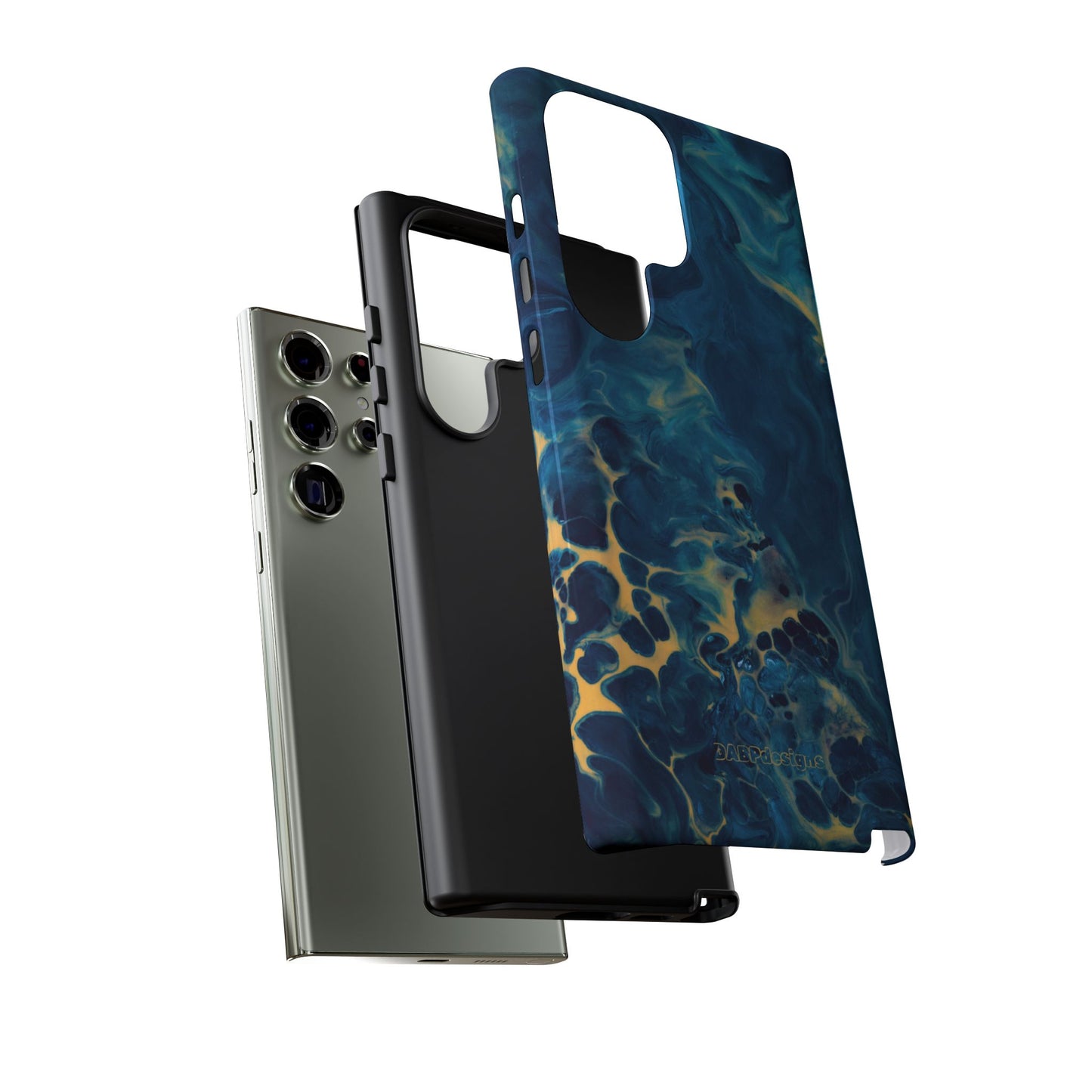 Tough Phone Case for iPhone, Samsung and Google Pixel - DABPdesigns Acrylic Abstract Design (v3)