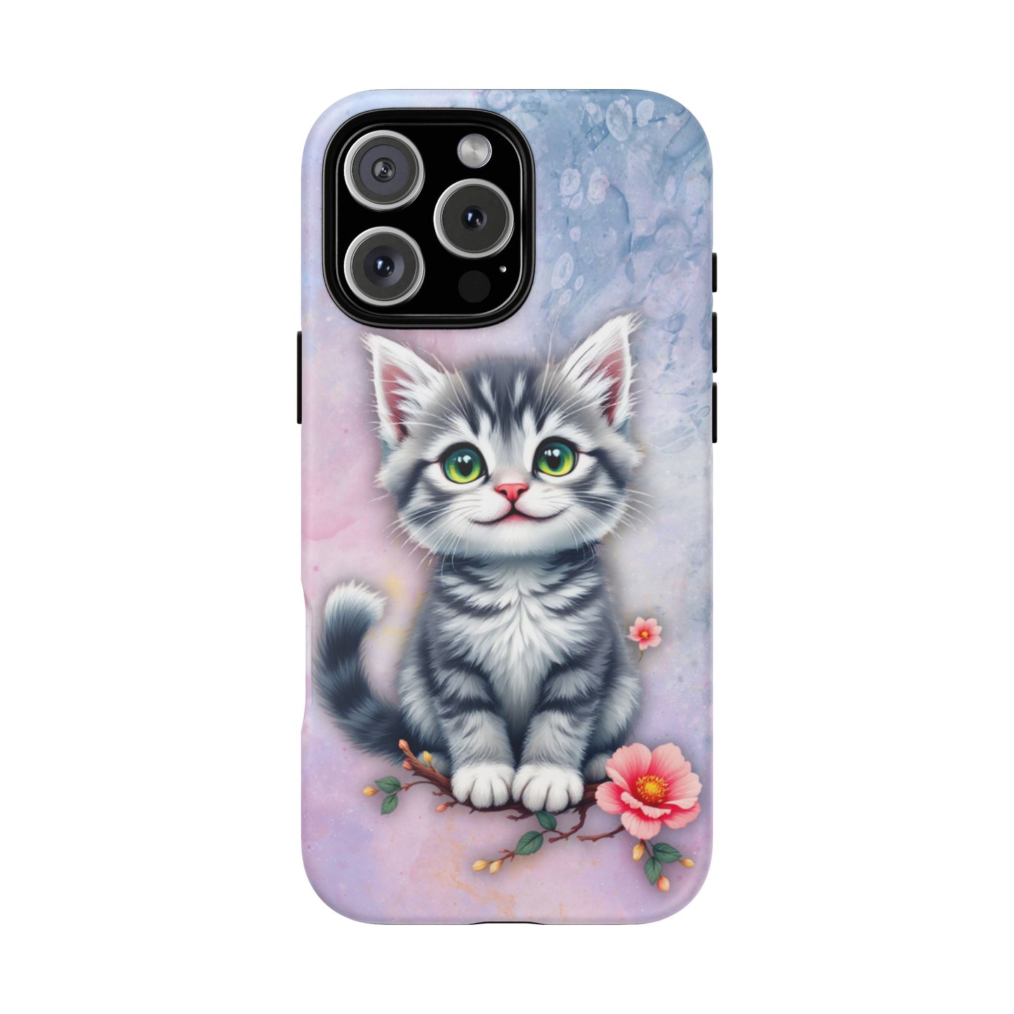Tough Phone Case for iPhone, Samsung and Google Pixel - Dem Putty Tat Series (v1)