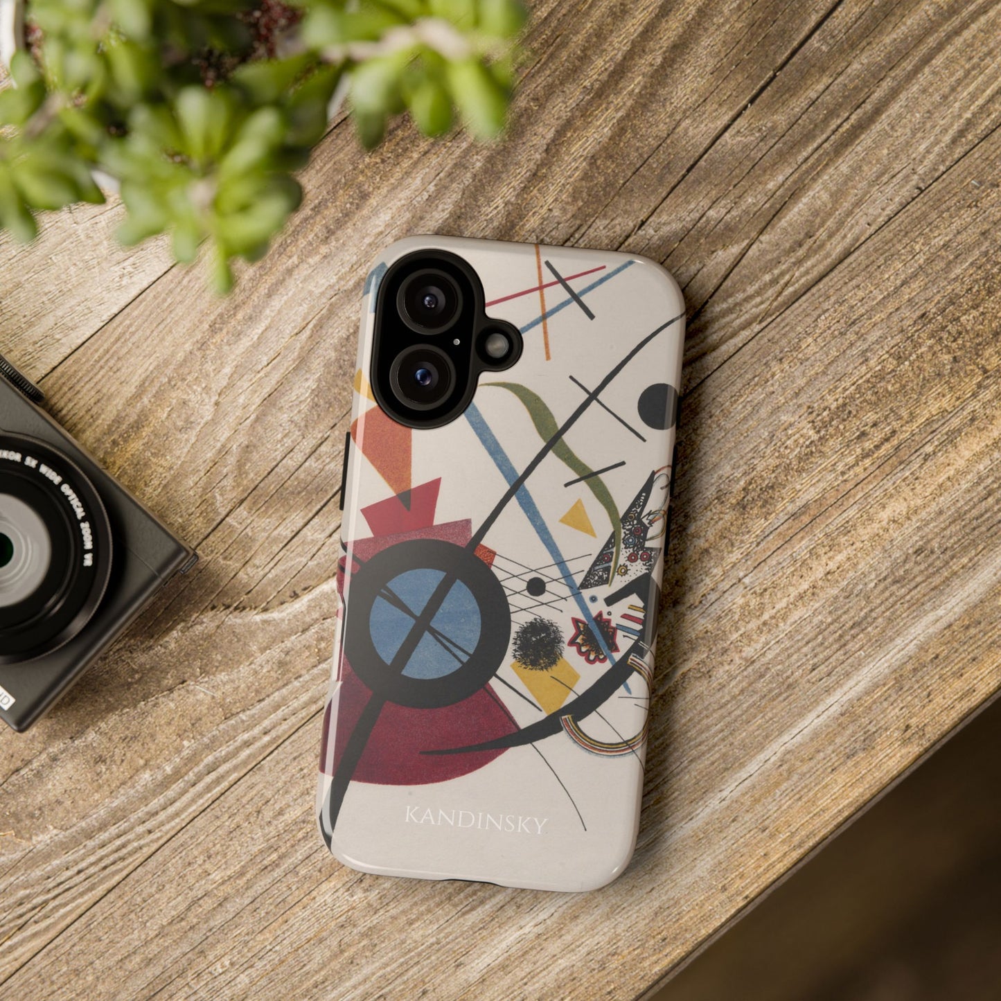 Tough Phone Case for iPhone, Samsung and Google Pixel - Kandinsky, Violett (1923)