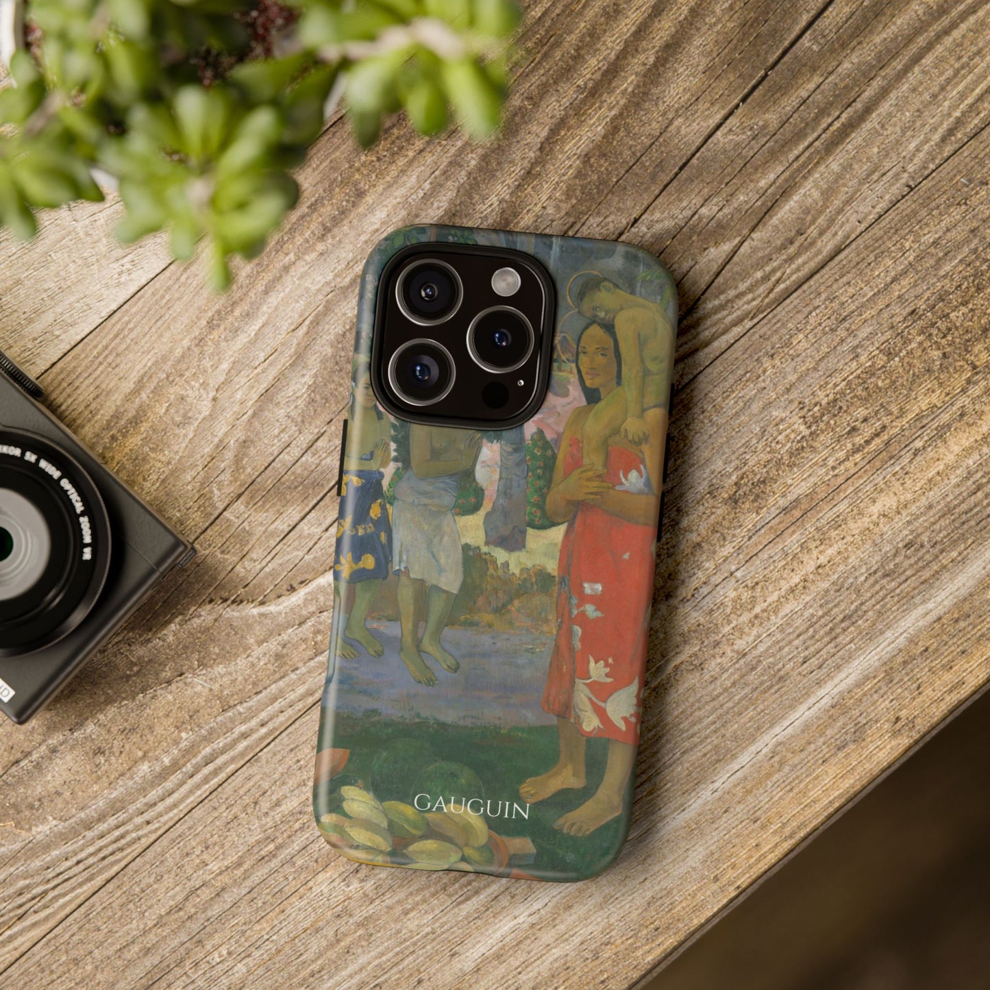 Tough Phone Case for iPhone, Samsung and Google Pixel - Gauguin, Ia Orana Maria (Hail Mary) (1891)