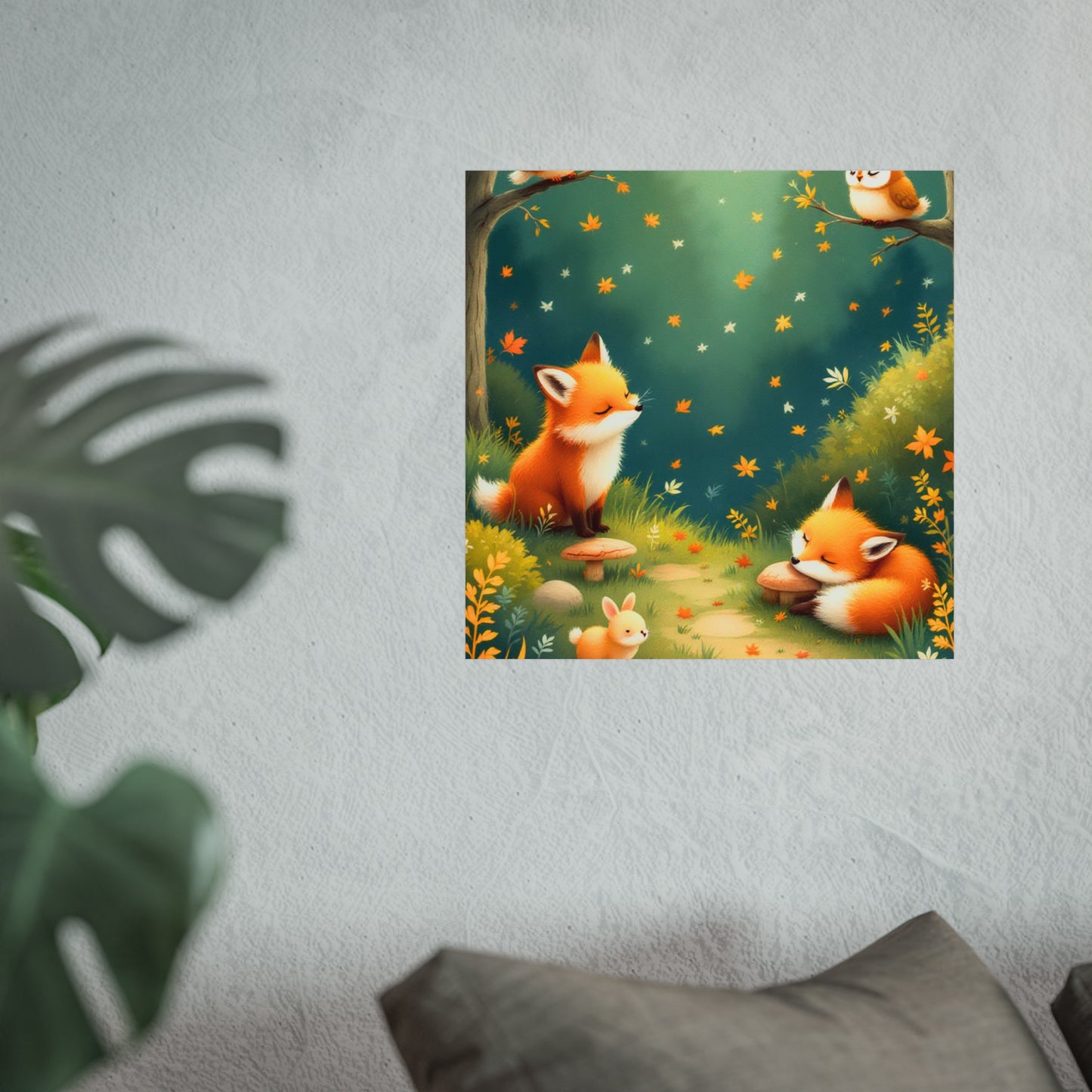 Autumn Forest Friends - Cozy Woodland Animals