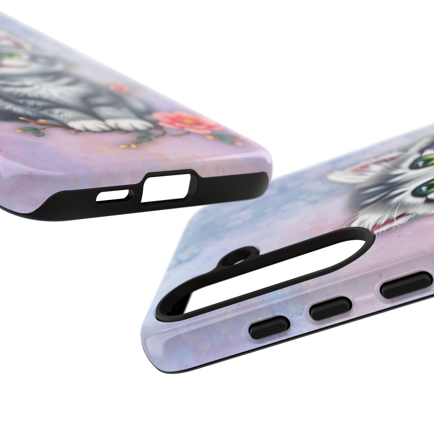 Tough Phone Case for iPhone, Samsung and Google Pixel - Dem Putty Tat Series (v1)