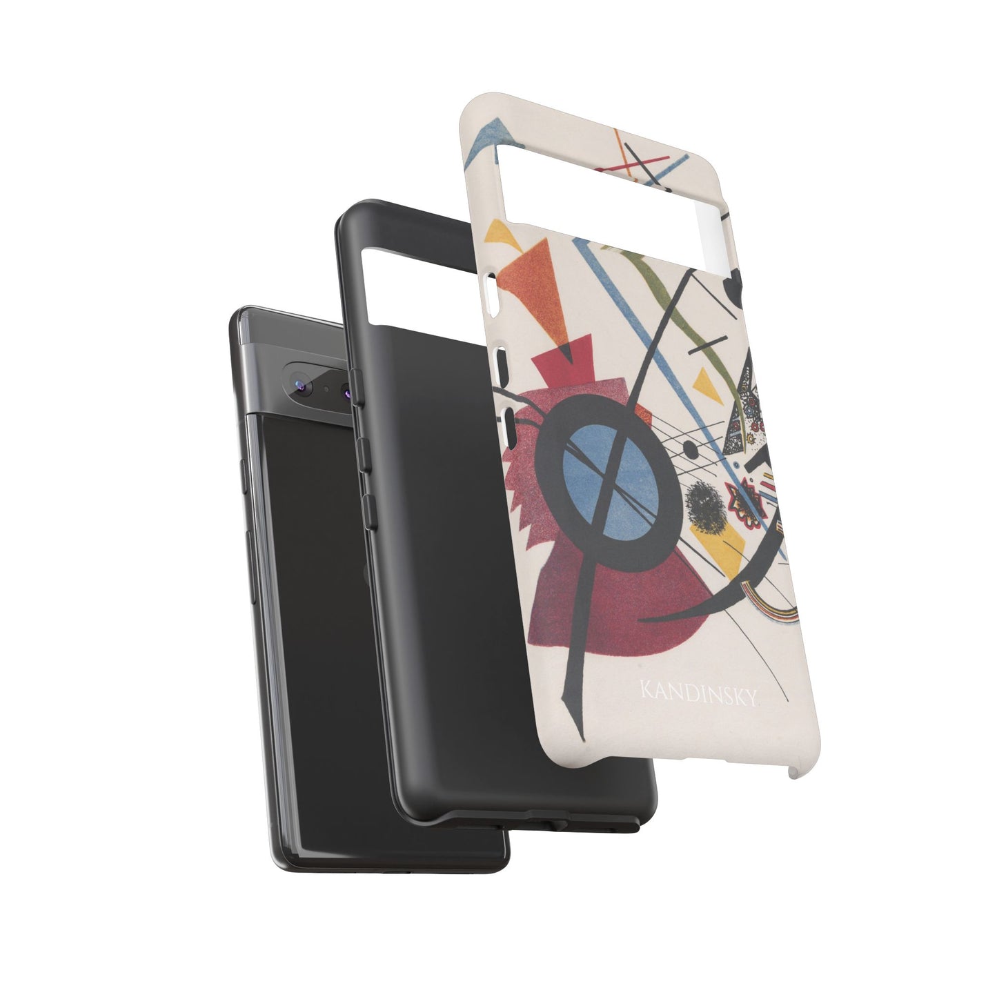 Tough Phone Case for iPhone, Samsung and Google Pixel - Kandinsky, Violett (1923)