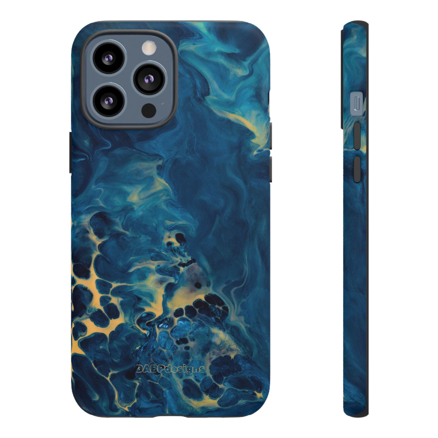Tough Phone Case for iPhone, Samsung and Google Pixel - DABPdesigns Acrylic Abstract Design (v3)