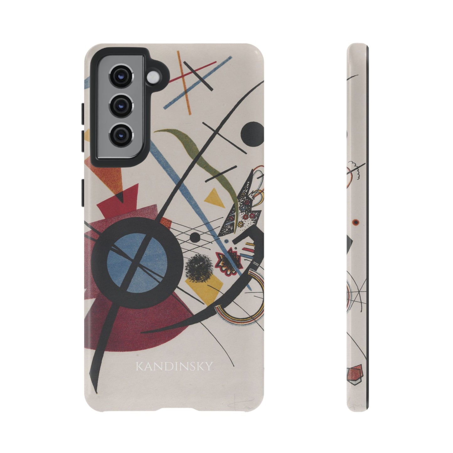 Tough Phone Case for iPhone, Samsung and Google Pixel - Kandinsky, Violett (1923)