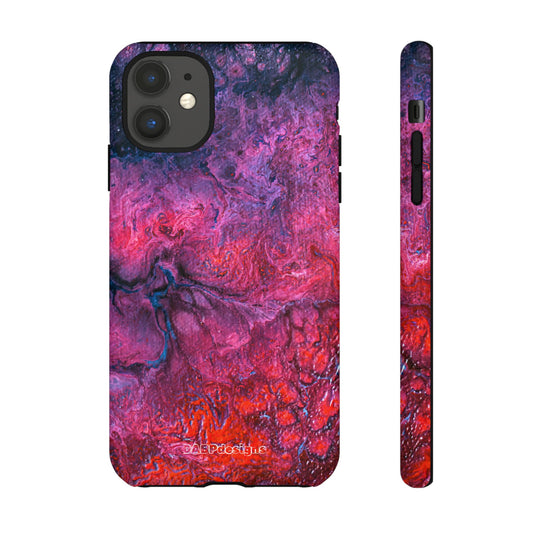 Tough Phone Cases for iPhone, Samsung and Google Pixel - DABPdesigns Acrylic Abstract Design (v1)