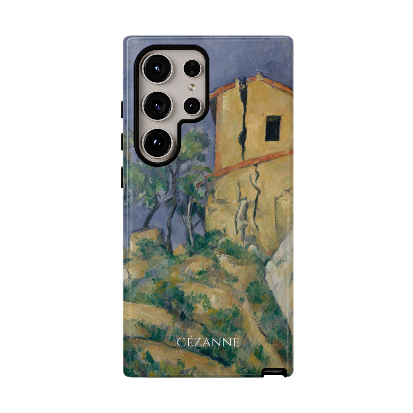 Tough Phone Case for iPhone, Samsung and Google Pixel - Cézanne, House with the Cracked Walls (1892-94)